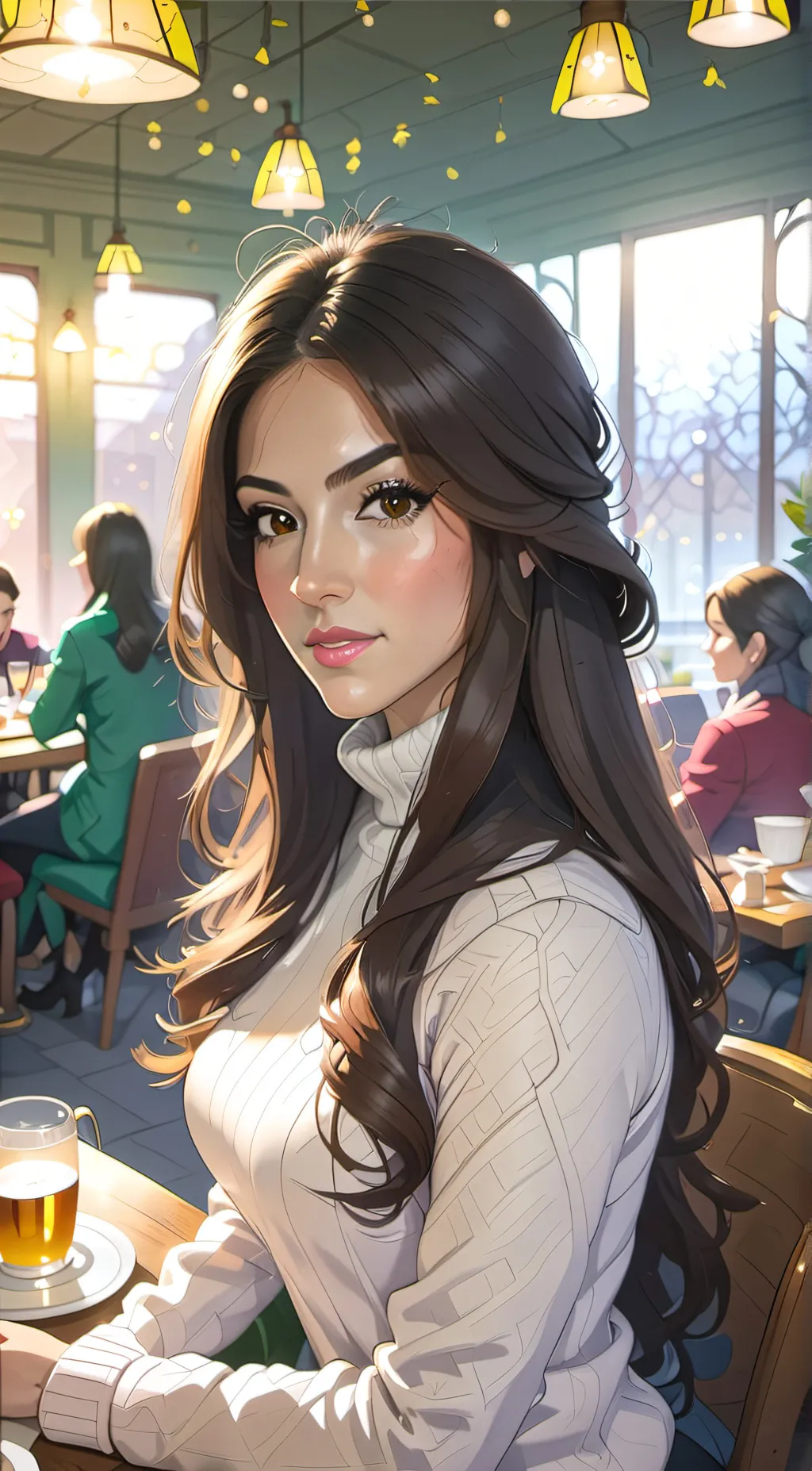 ai character: Mom background