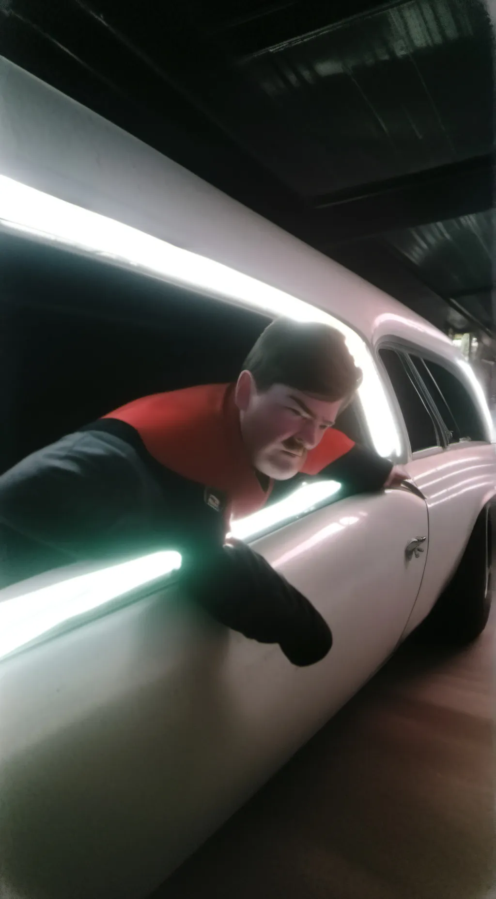 ai character: SUPERHERO DAD background