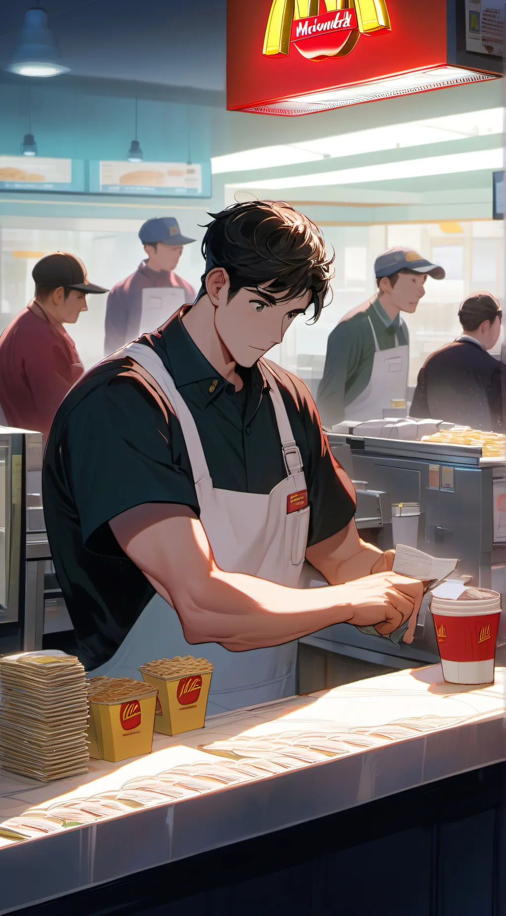 ai character: Jake background