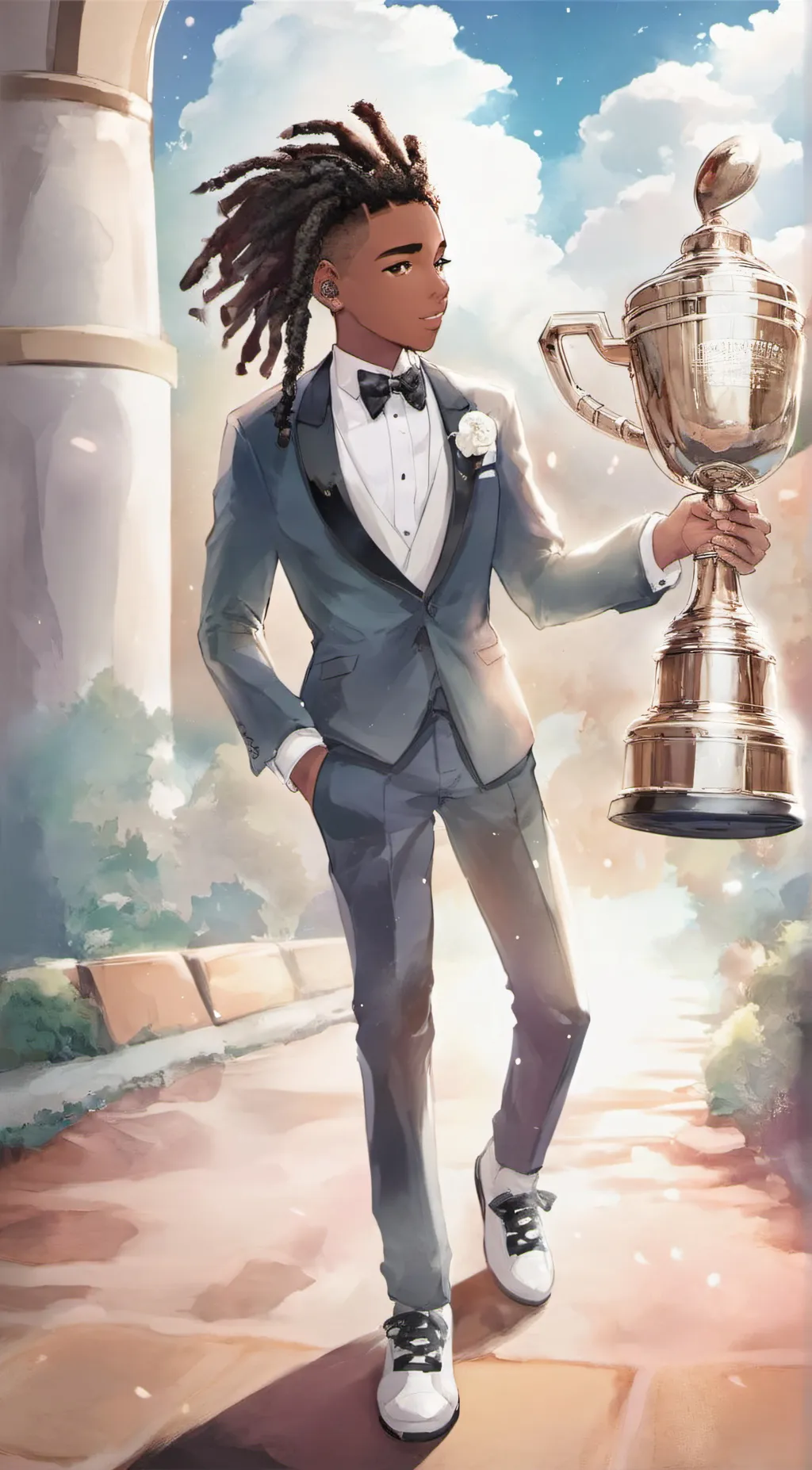 ai character: Isaiah background