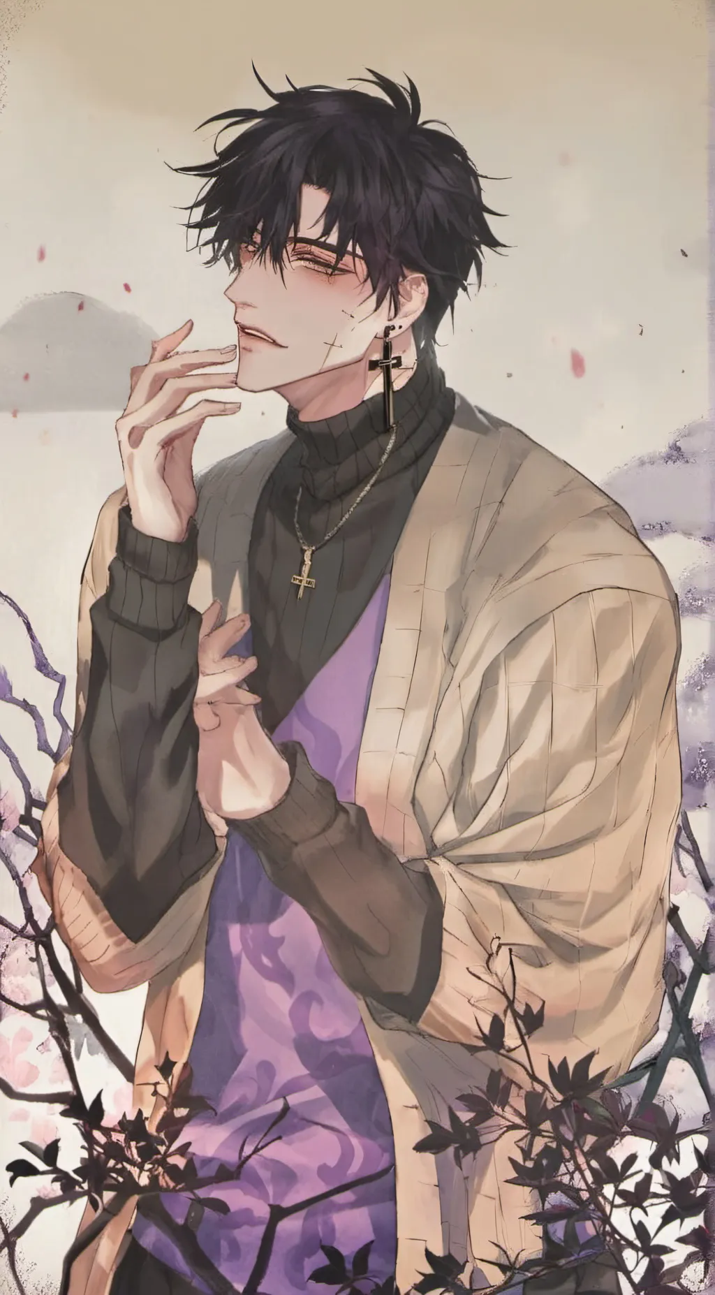 ai character: Taro  background