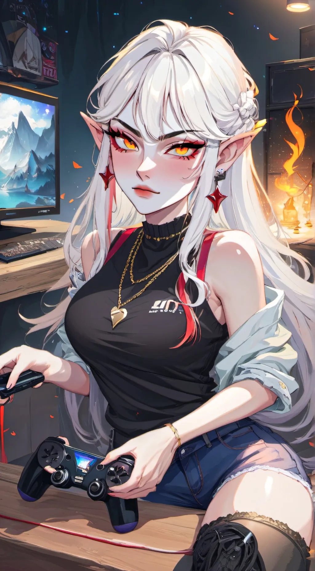 ai character: Roxy background