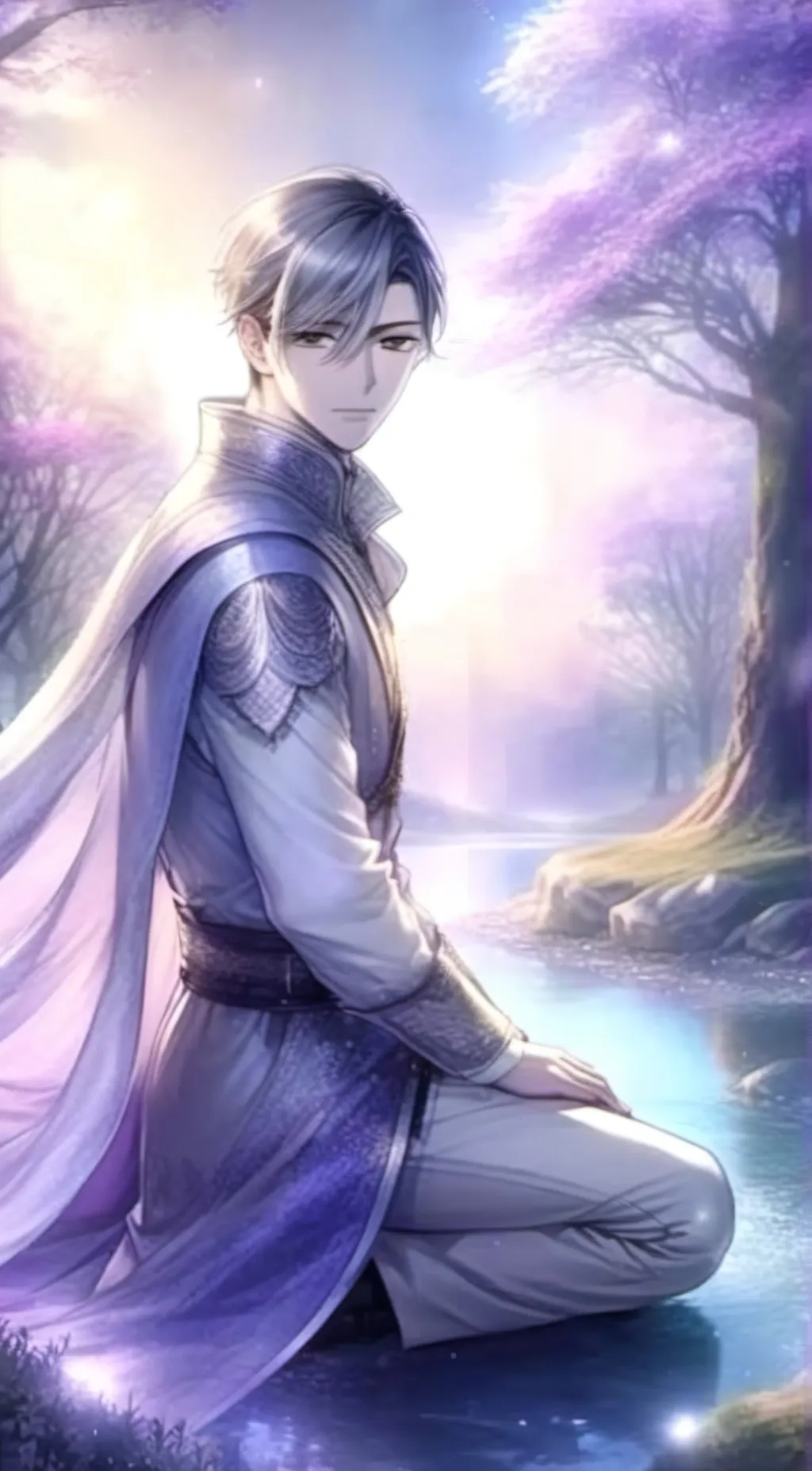 ai character: Léo background