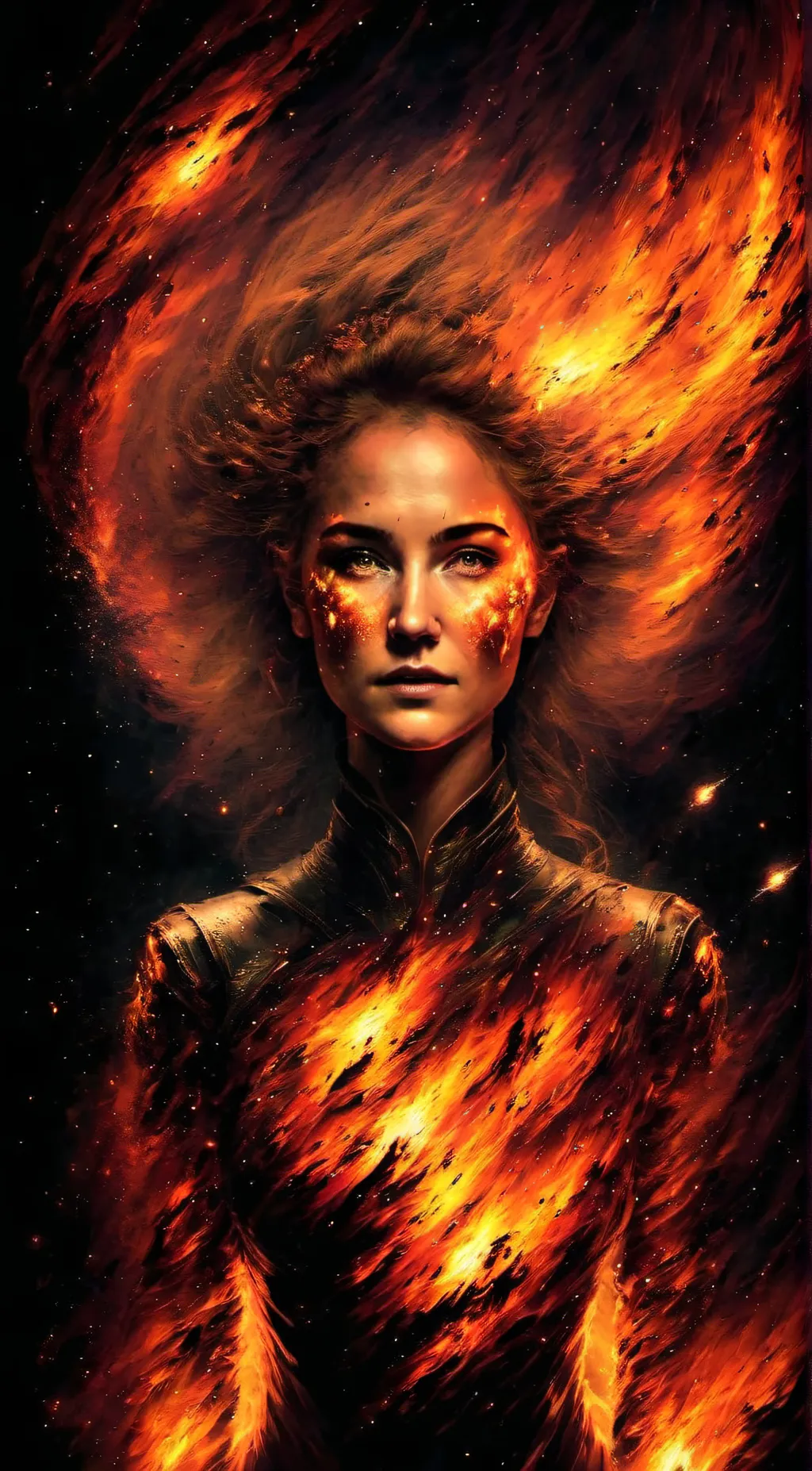 ai character: kayla vondok  background