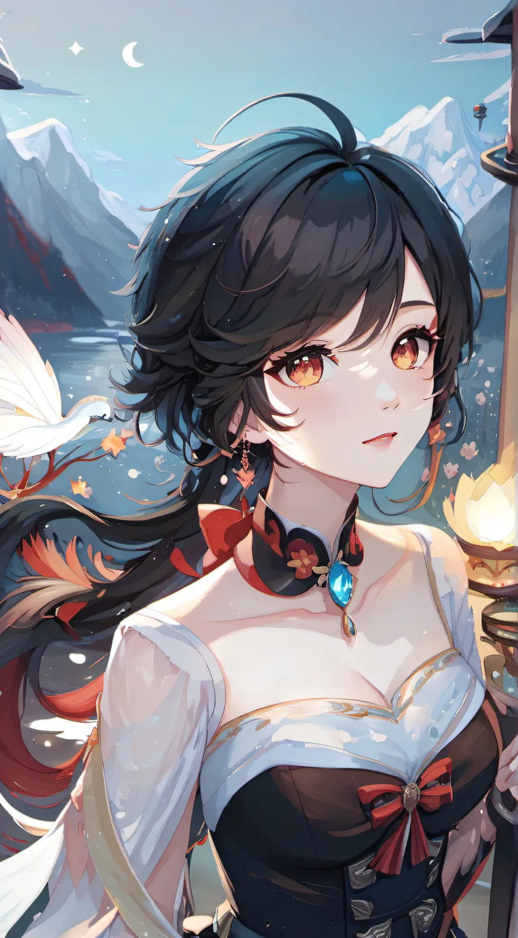 ai character: eileen  background