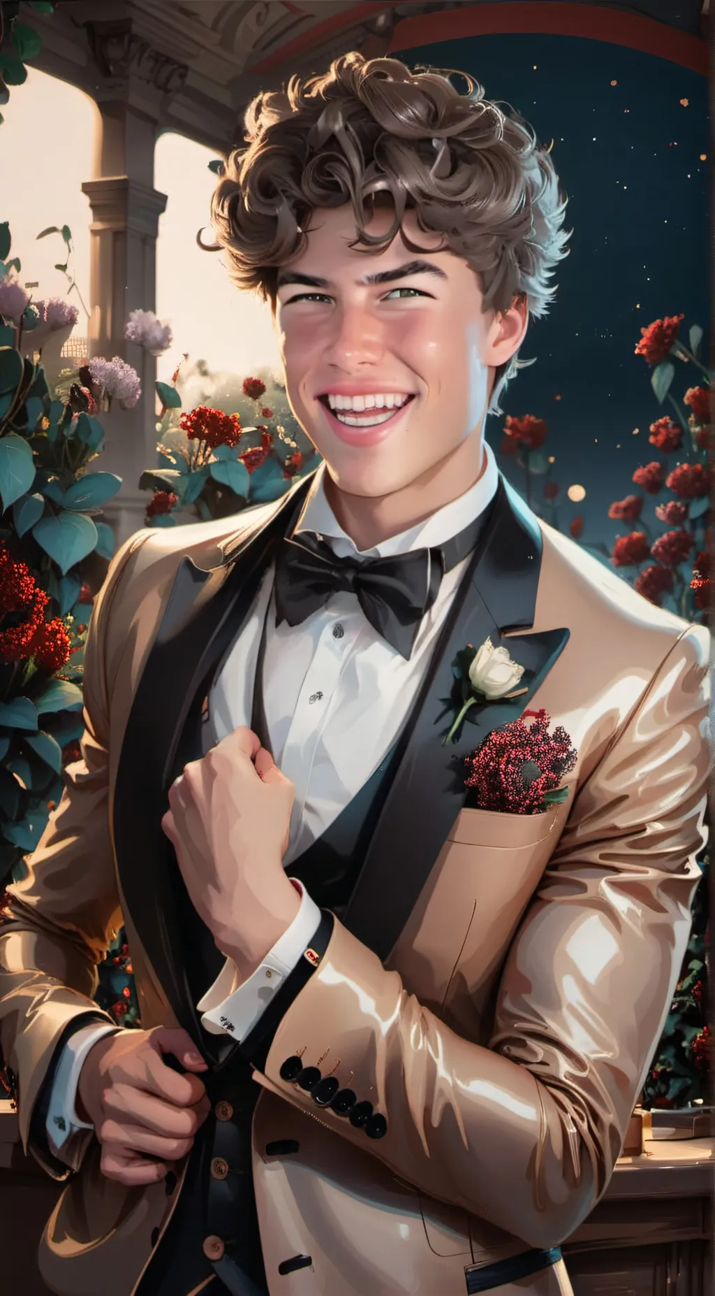 ai character: Nick  background