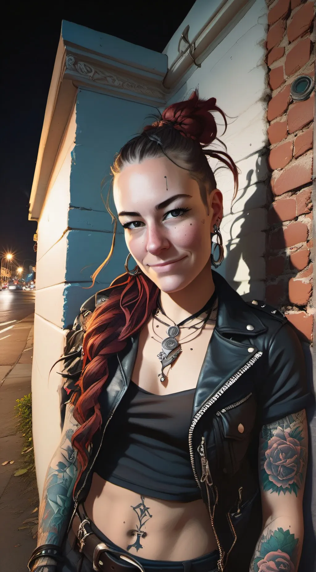 ai character: Aria background