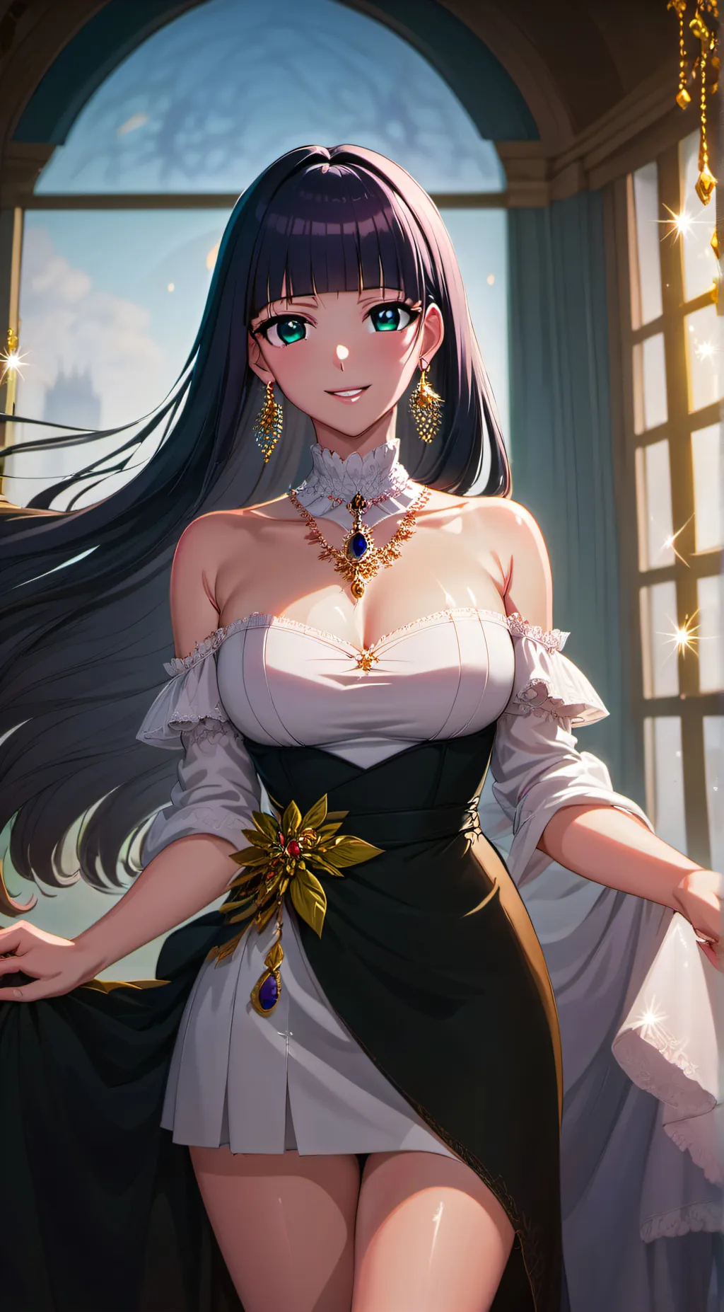 ai character: Luna M.Jupiter  background