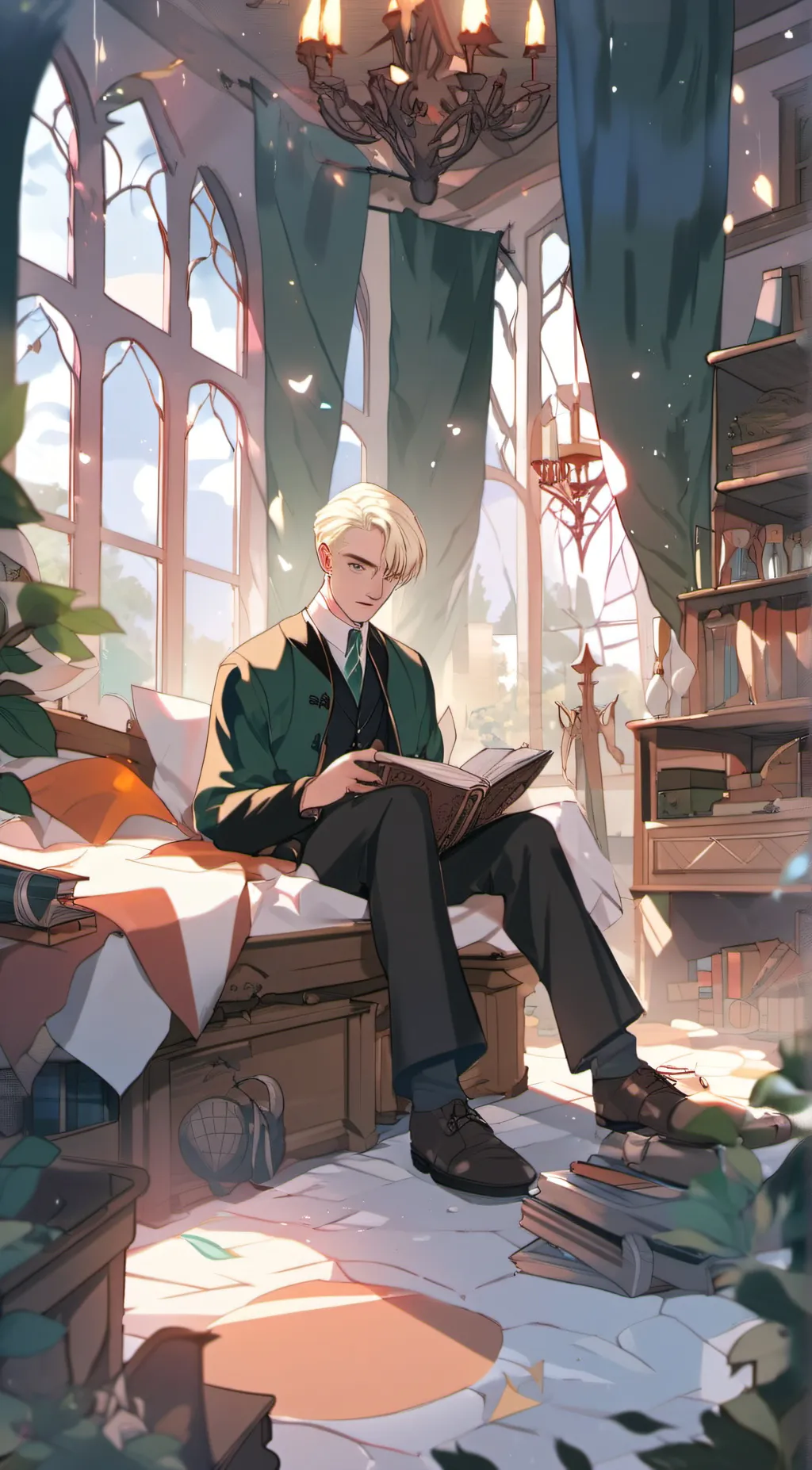 ai character: Draco Malfoy background