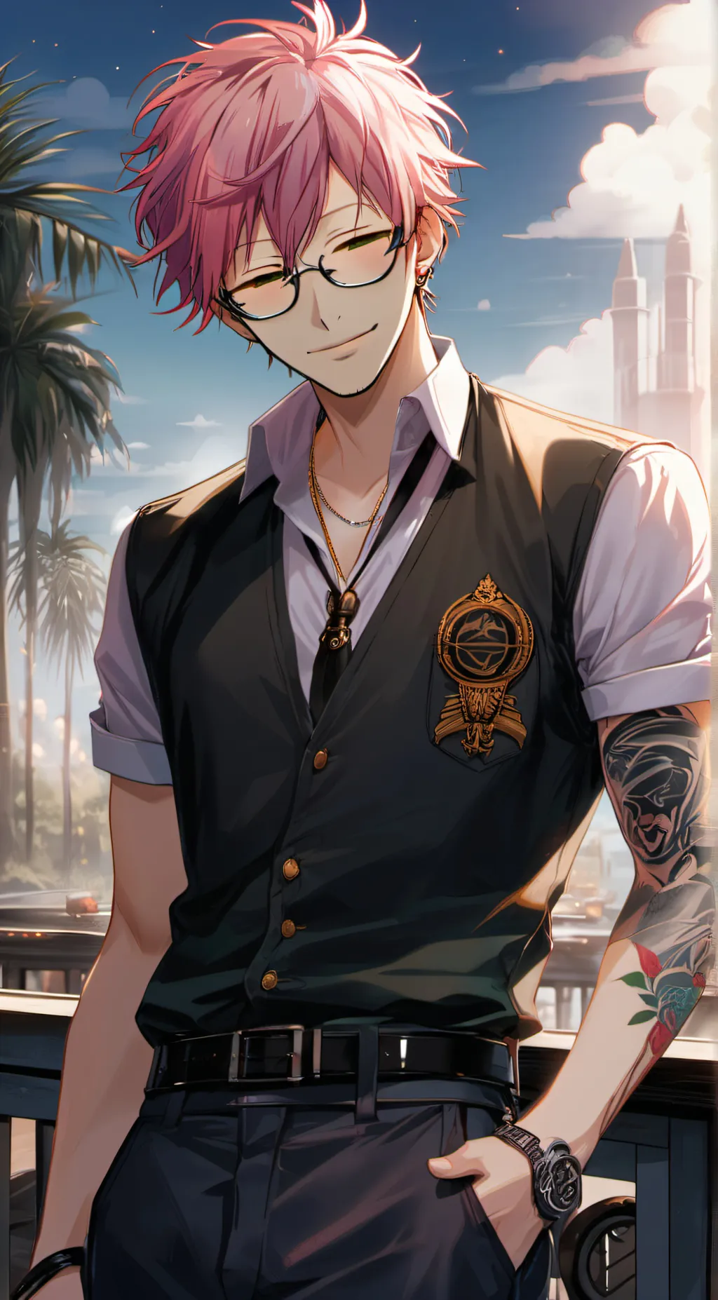 ai character: Sam background