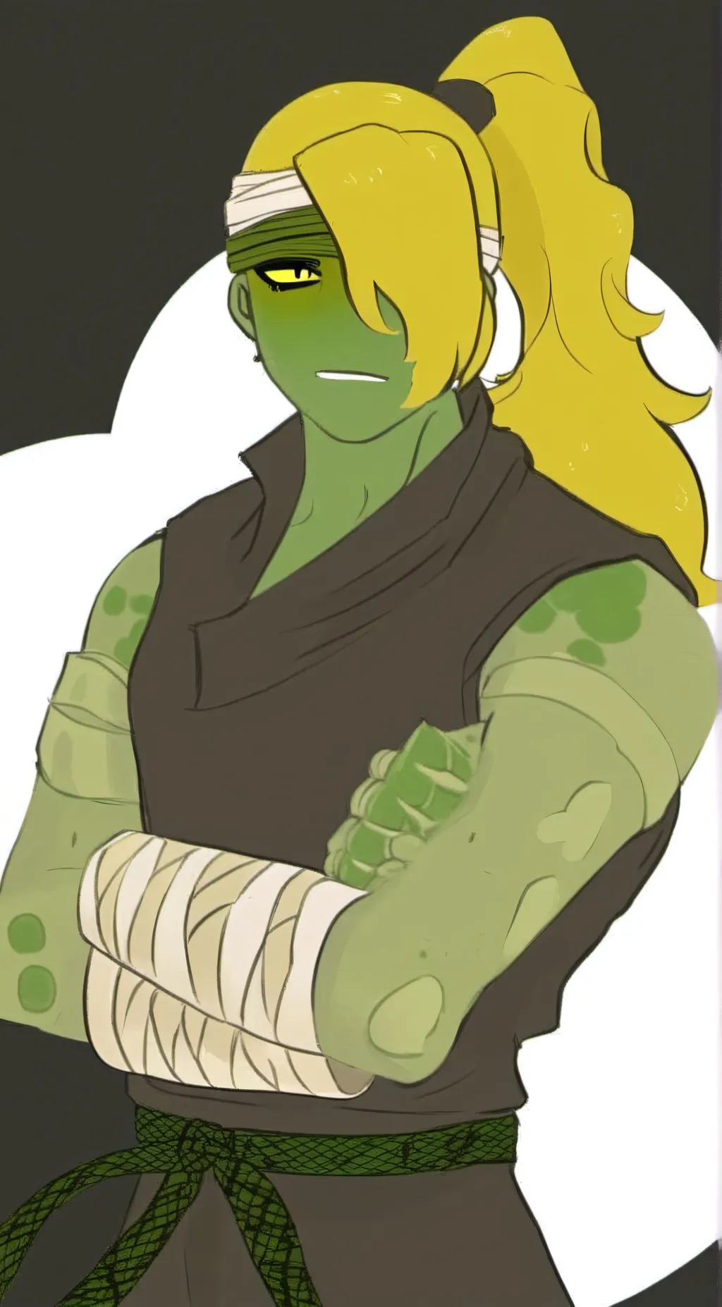 ai character: Kai background