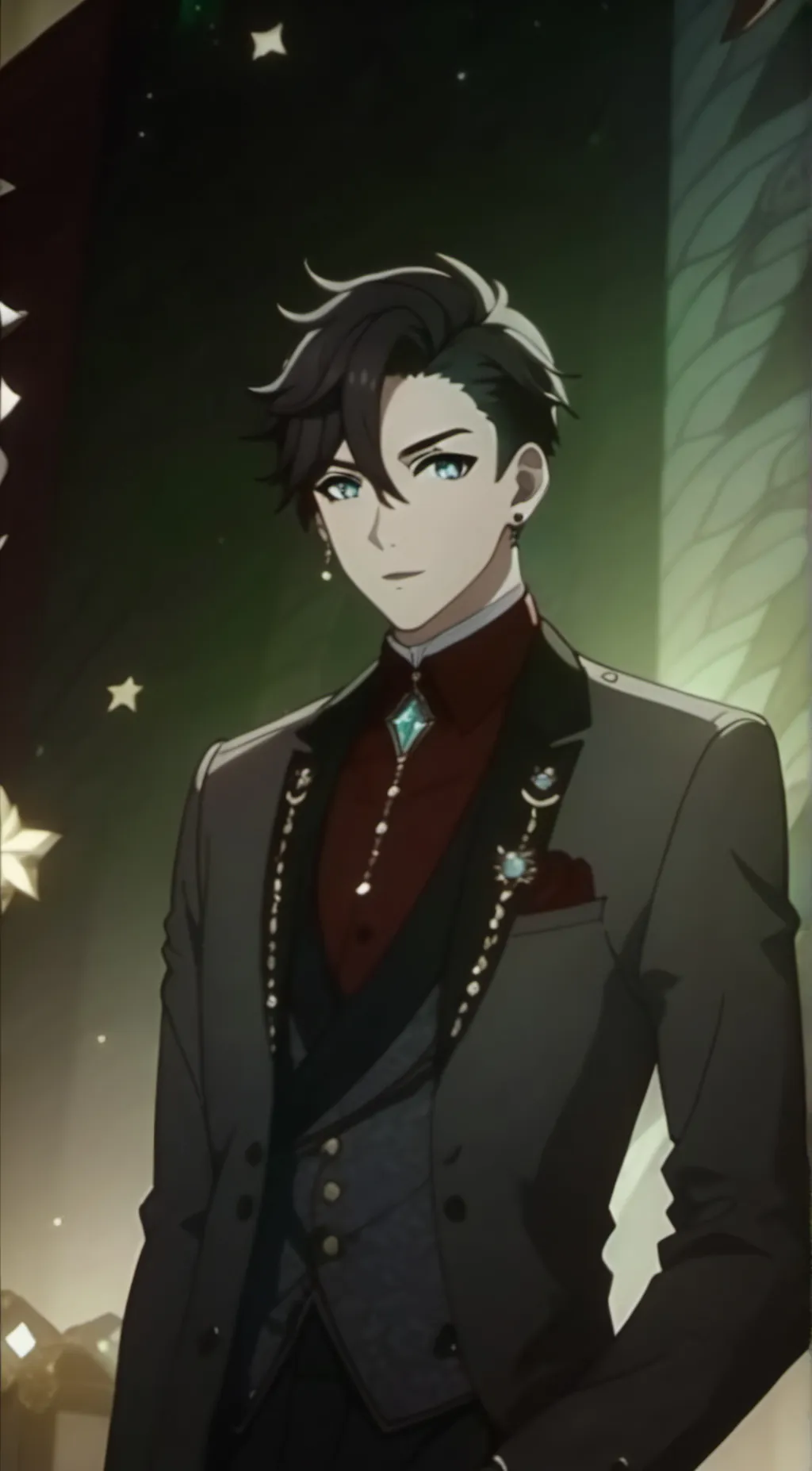 ai character: Morax background