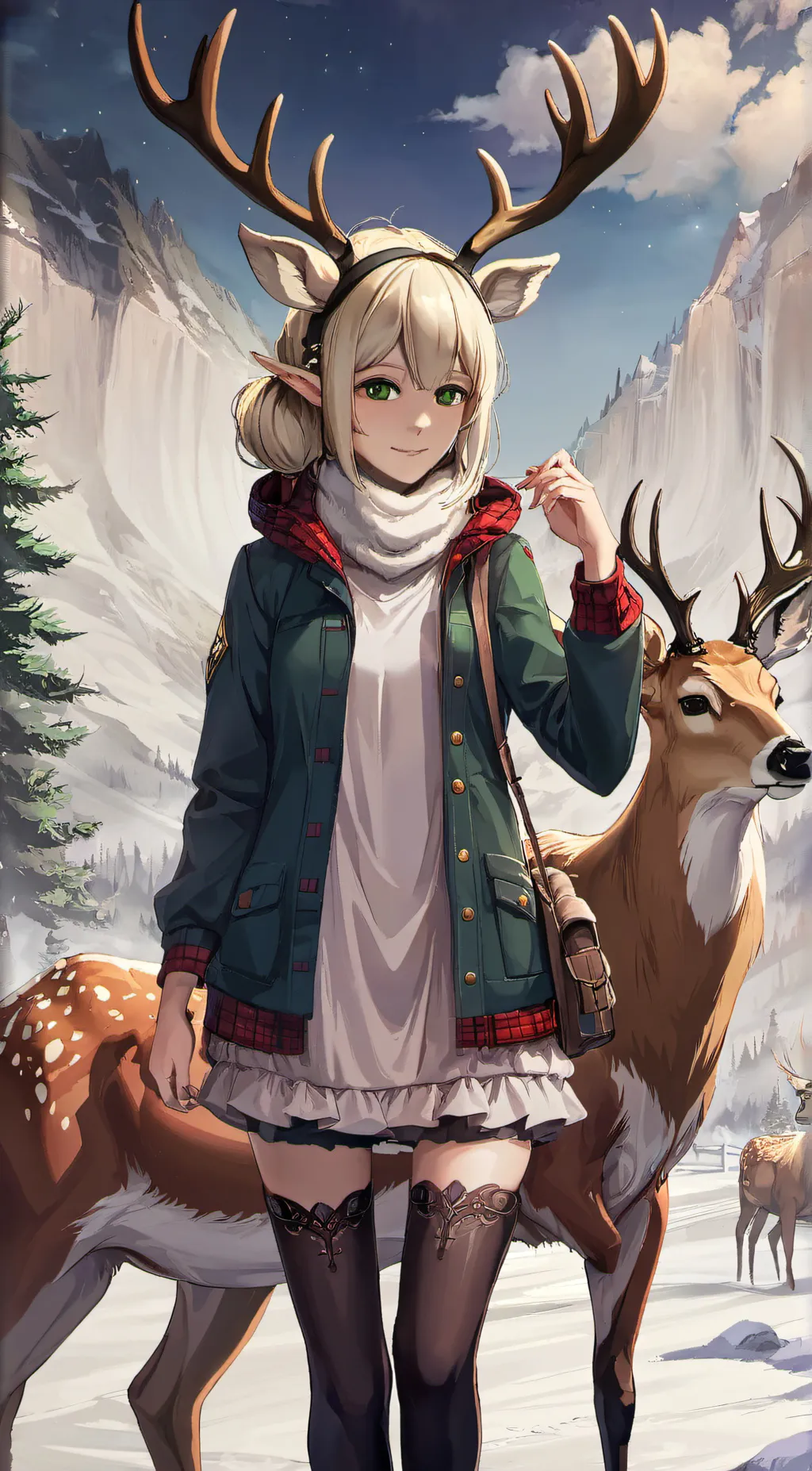 ai character: deerfucker background