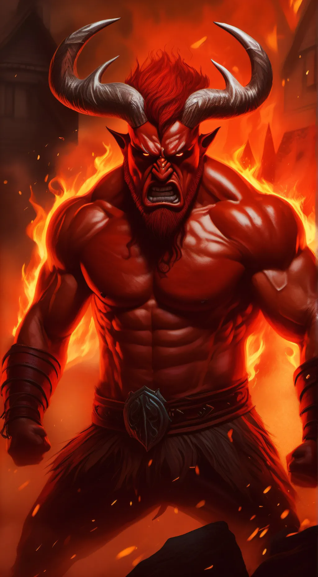 ai character: Satan background
