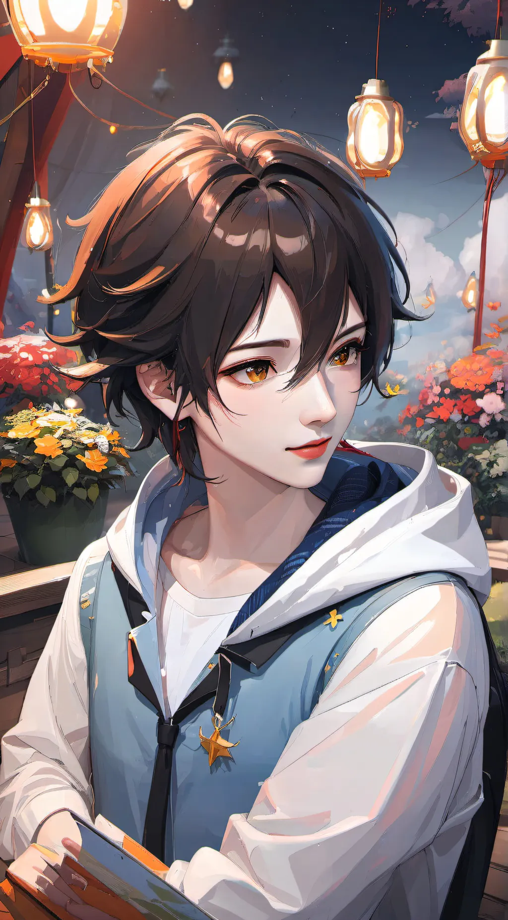 ai character: Alex 𖤐 background