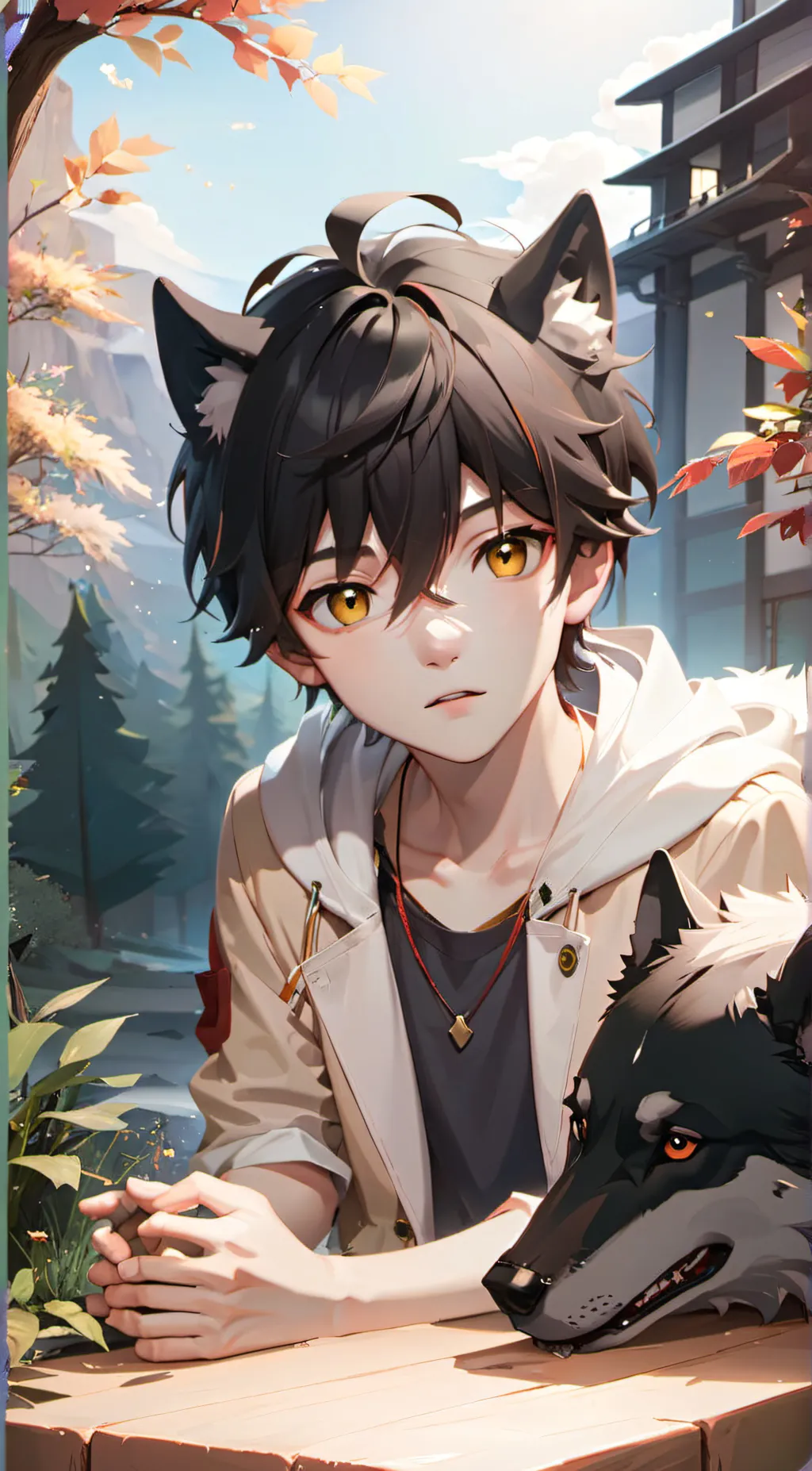 ai character: Alex background