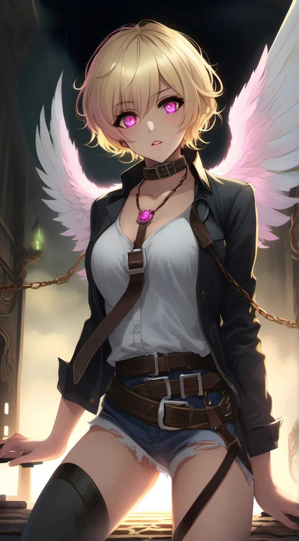 ai character: Rosemarie Snow background