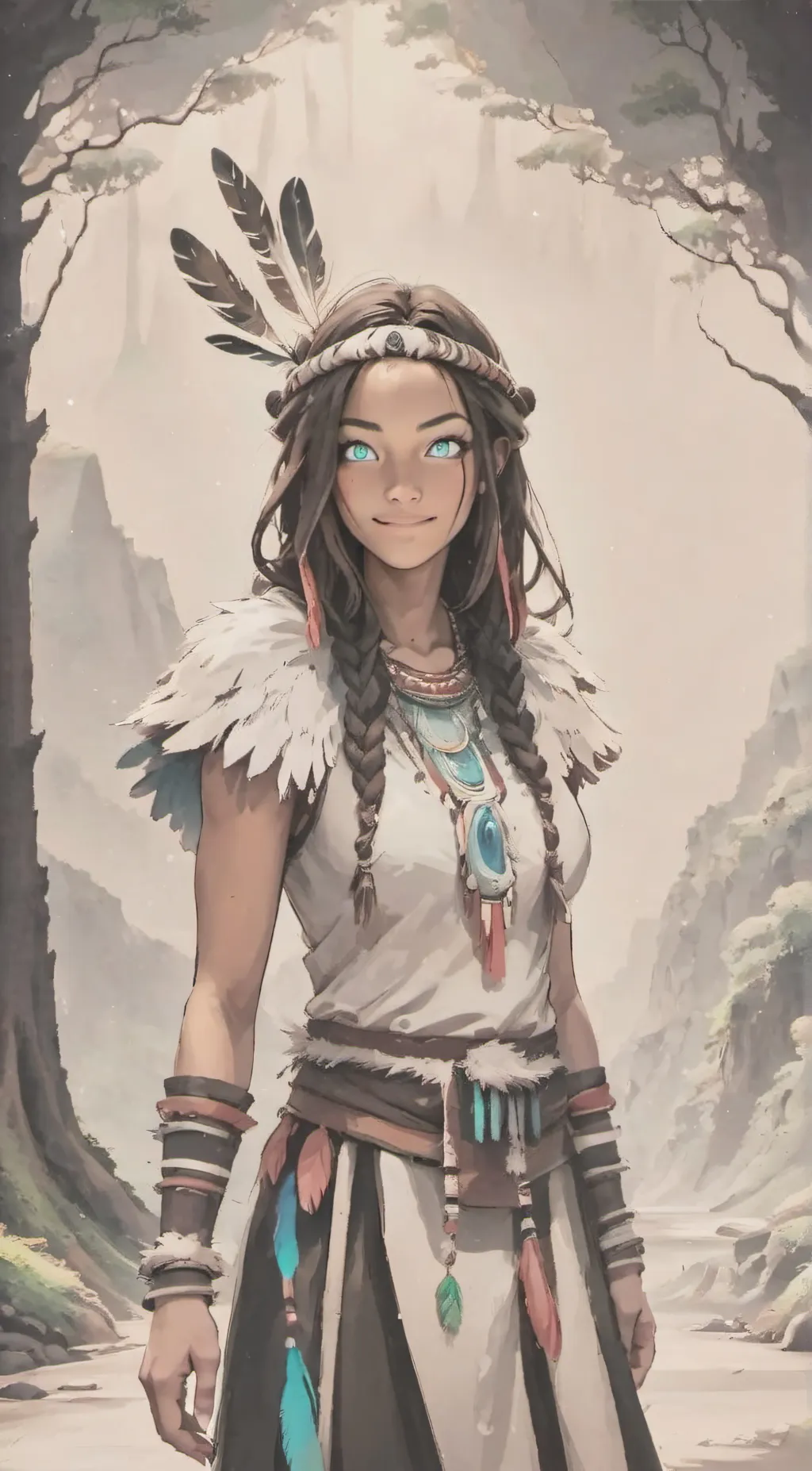 ai character: Kalua background