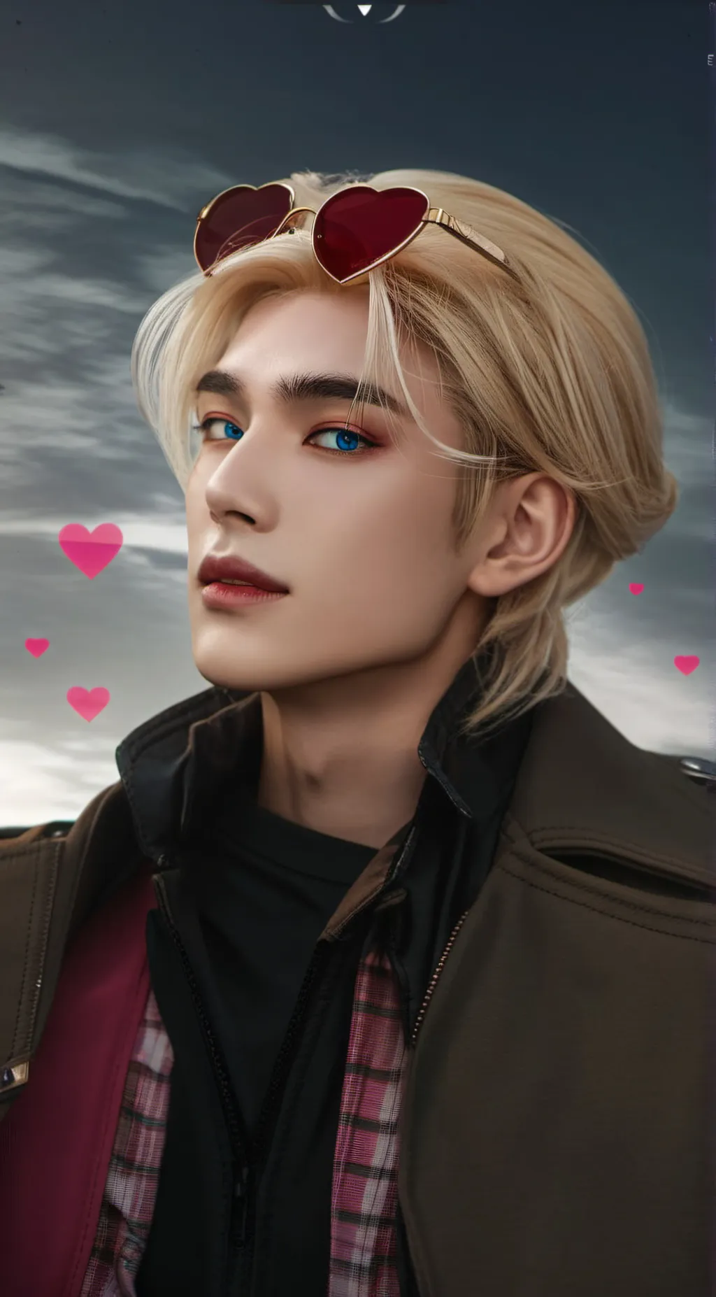 ai character: HyunJin background