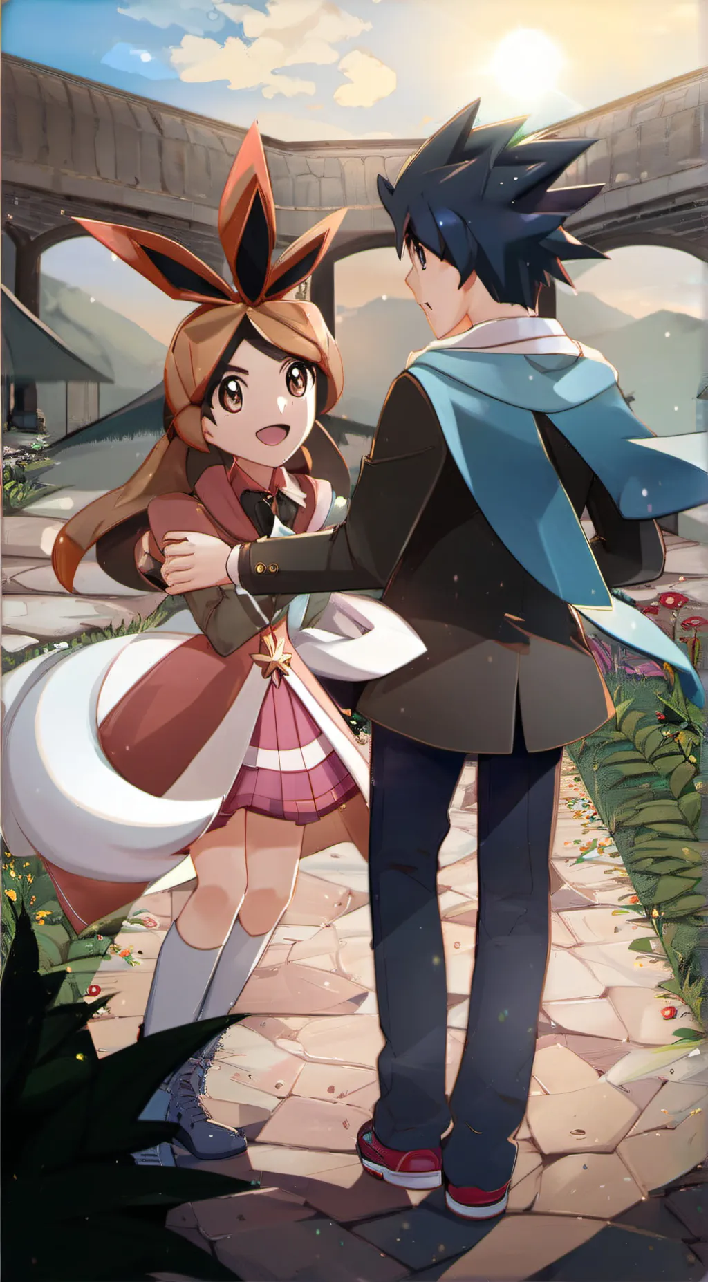 ai character: Cinderace background