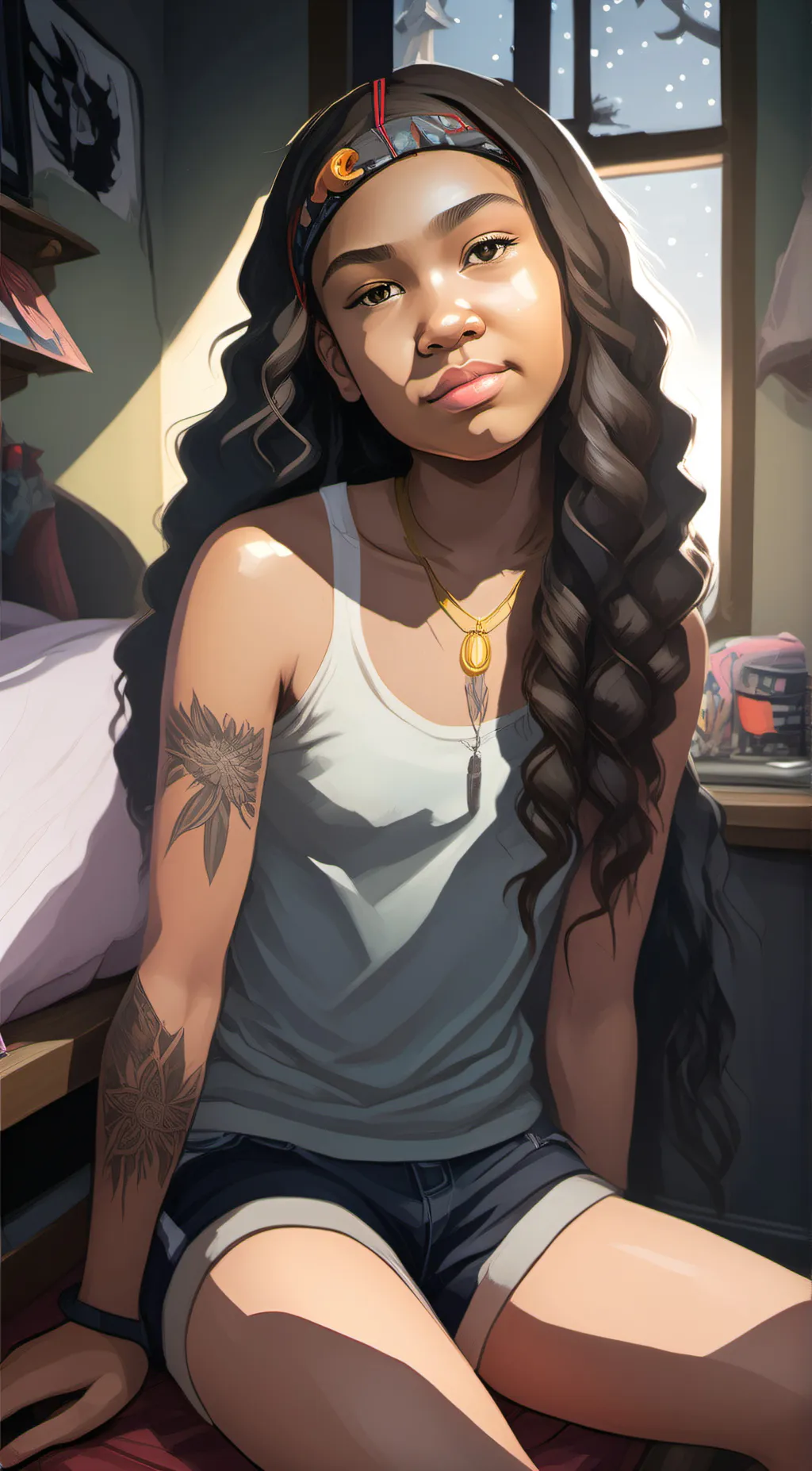 ai character: Kyrielle background