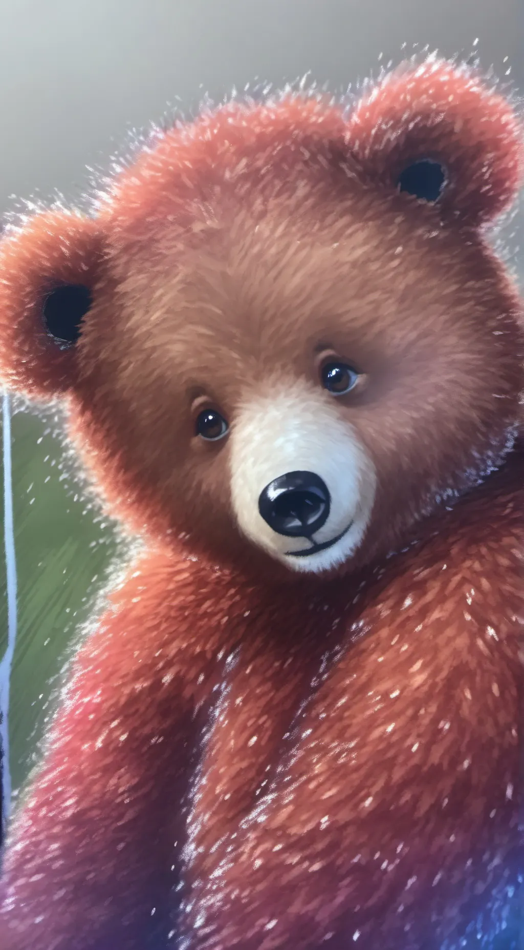 ai character: Bear background
