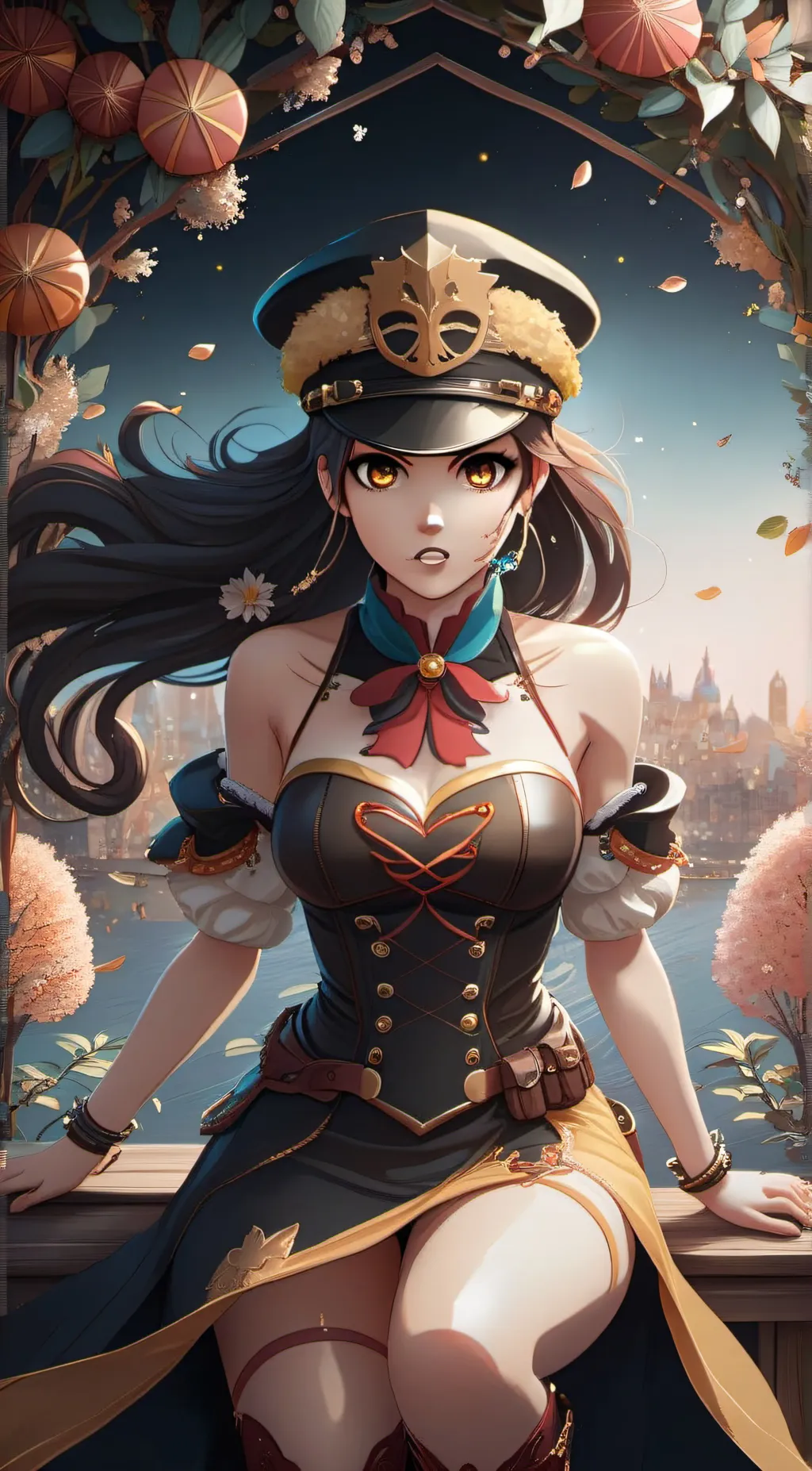 ai character: sho sho background