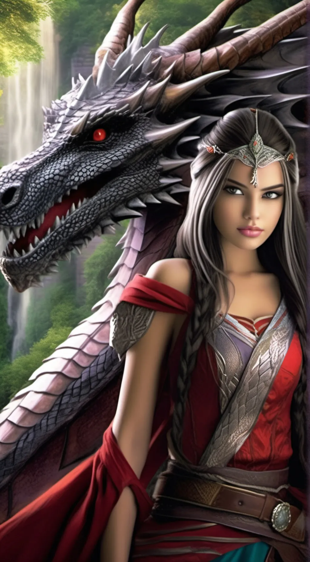 ai character: Aria background