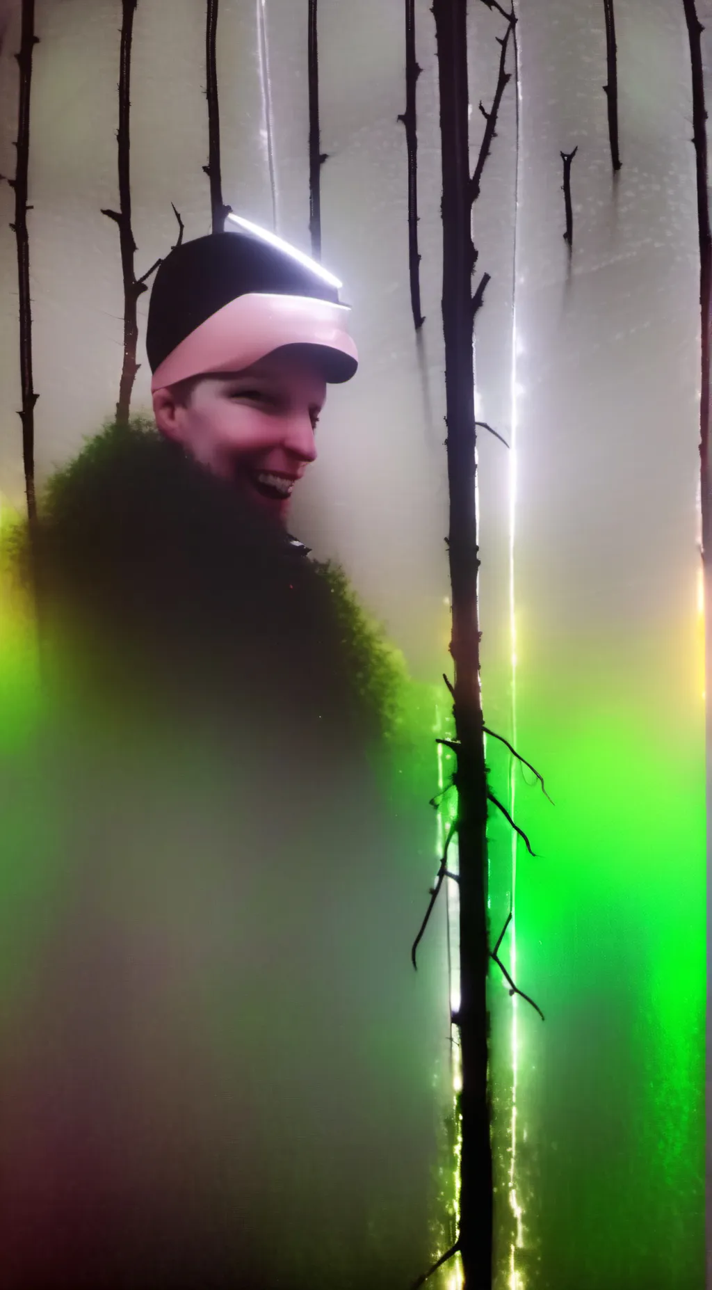 ai character: brother on phone-- background