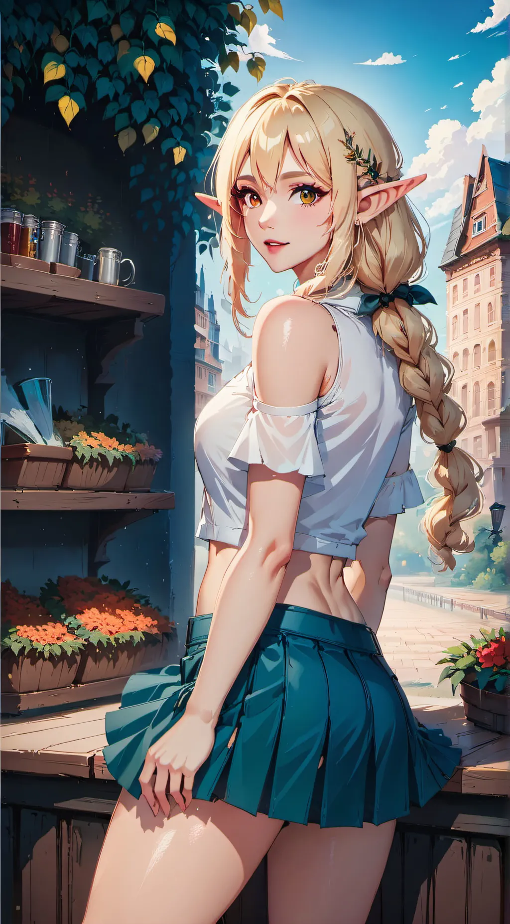 ai character: lilly background