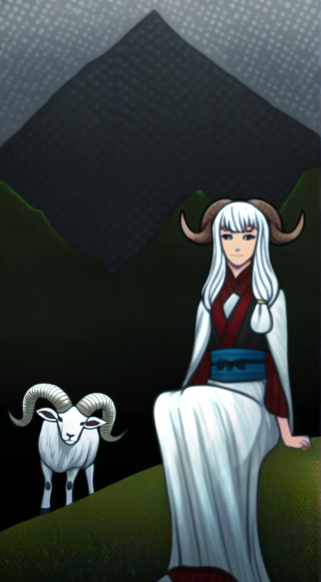 ai character: Poppy background