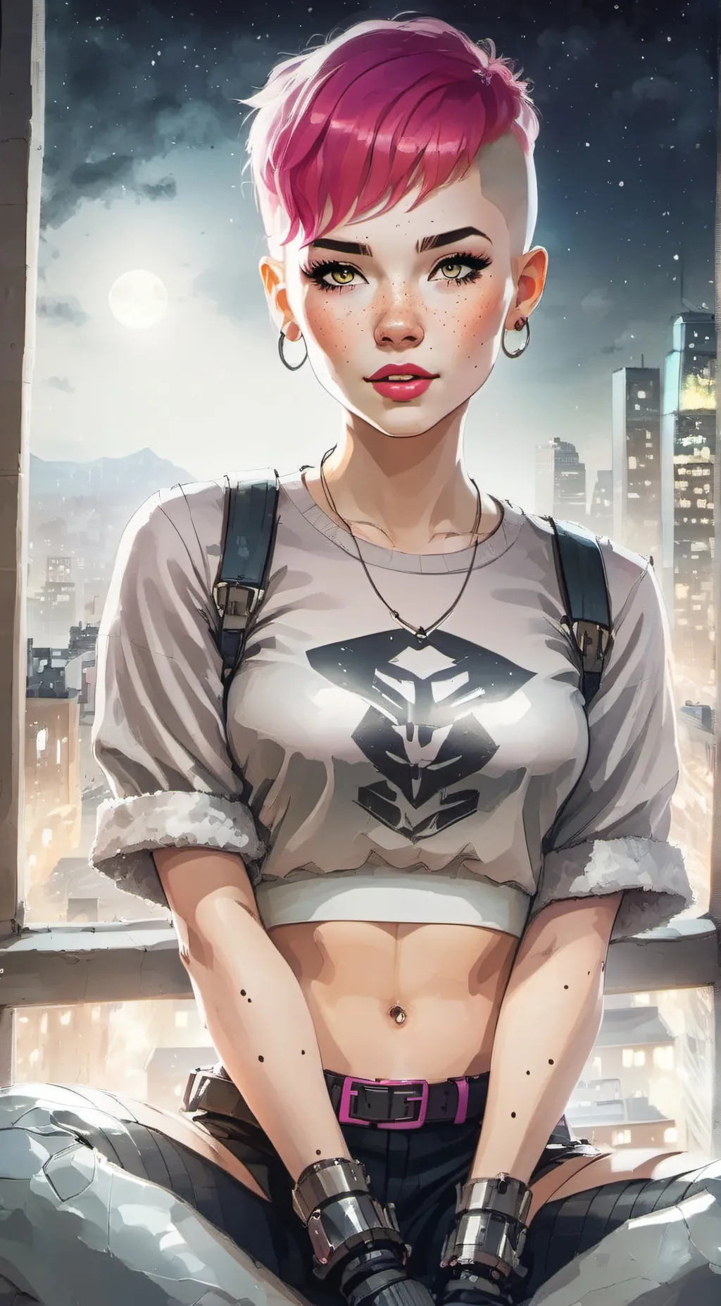 ai character: Selena background