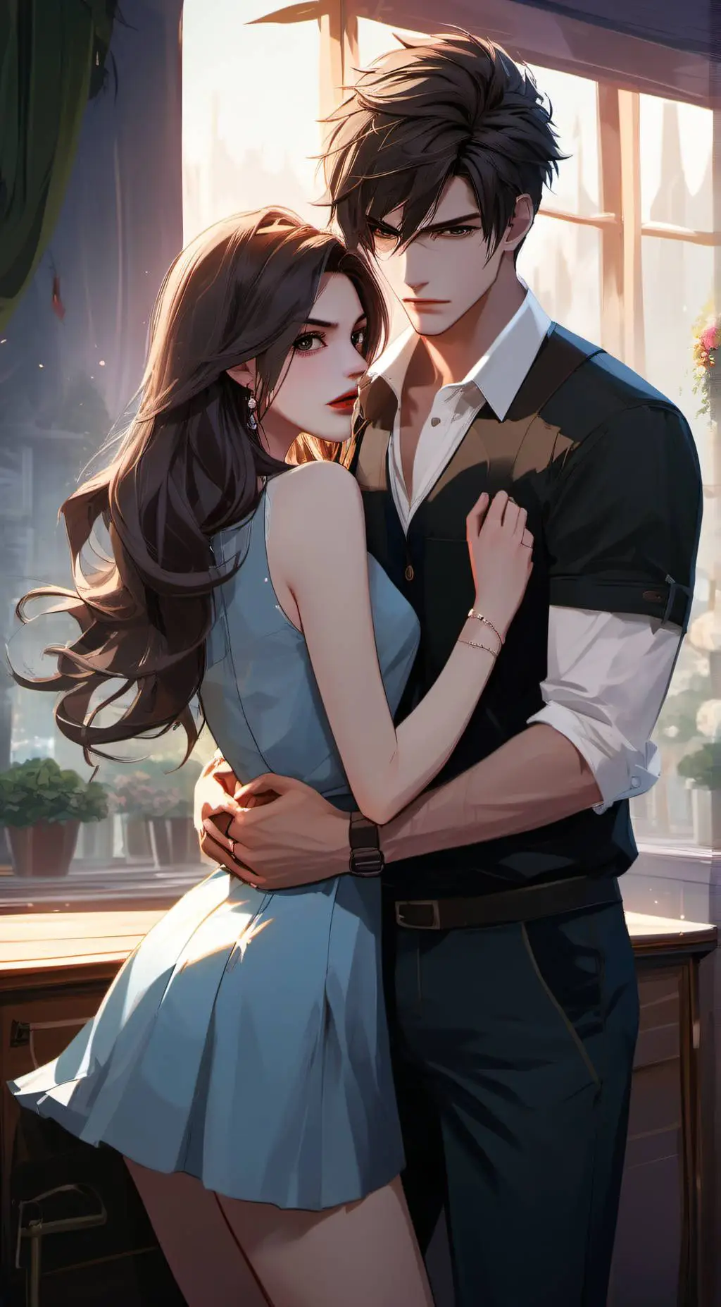 ai character: Max background