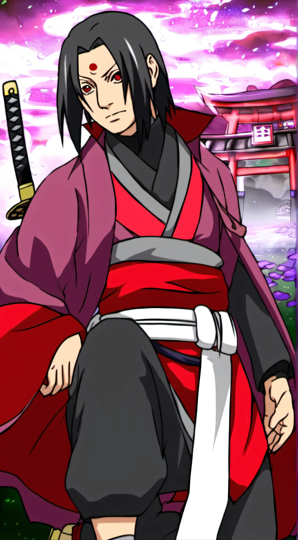 Talkie AI - Chat with itachi uchiha