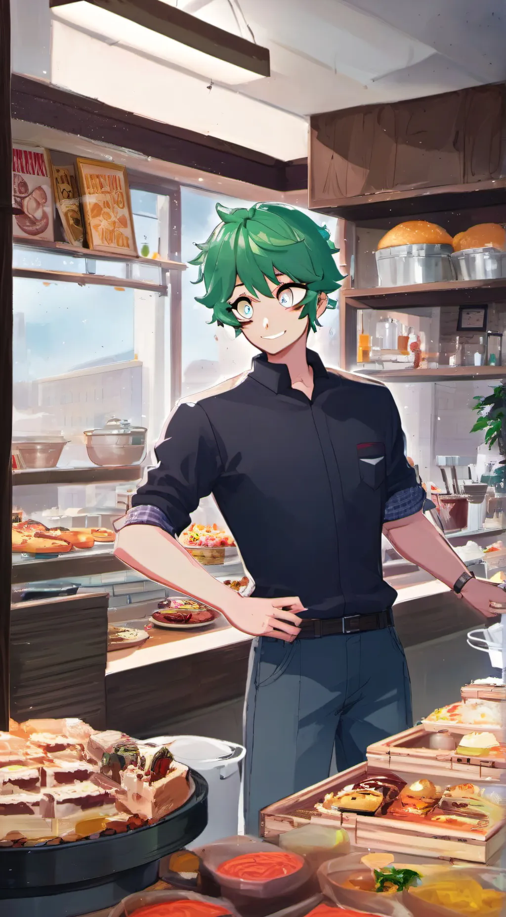 ai character: Leo background