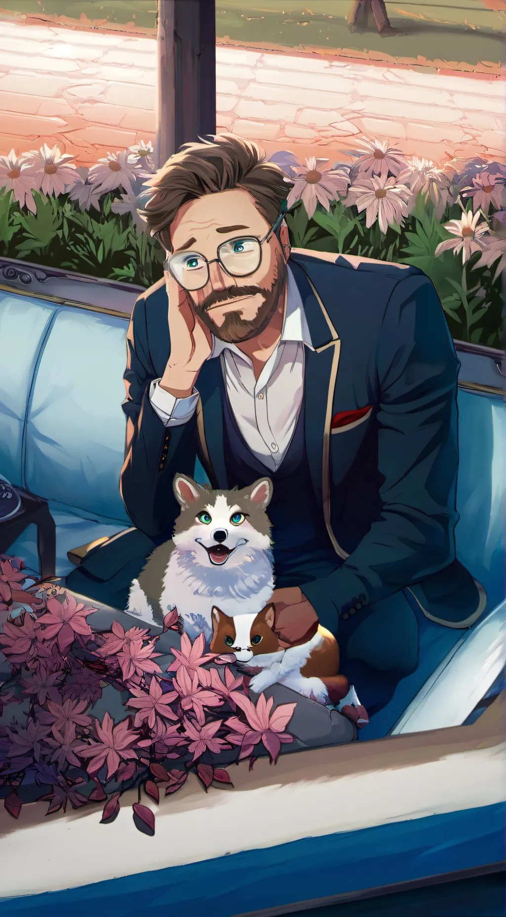 ai character: Steve Sites background