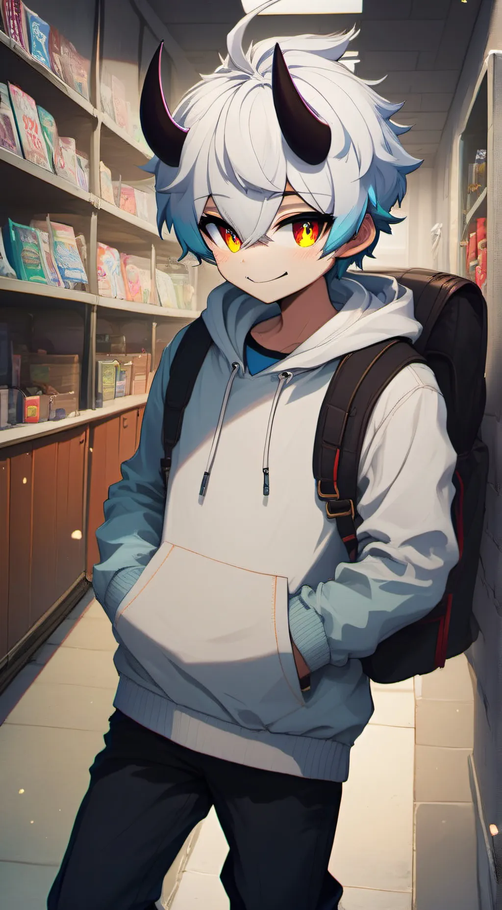 ai character: Zane background