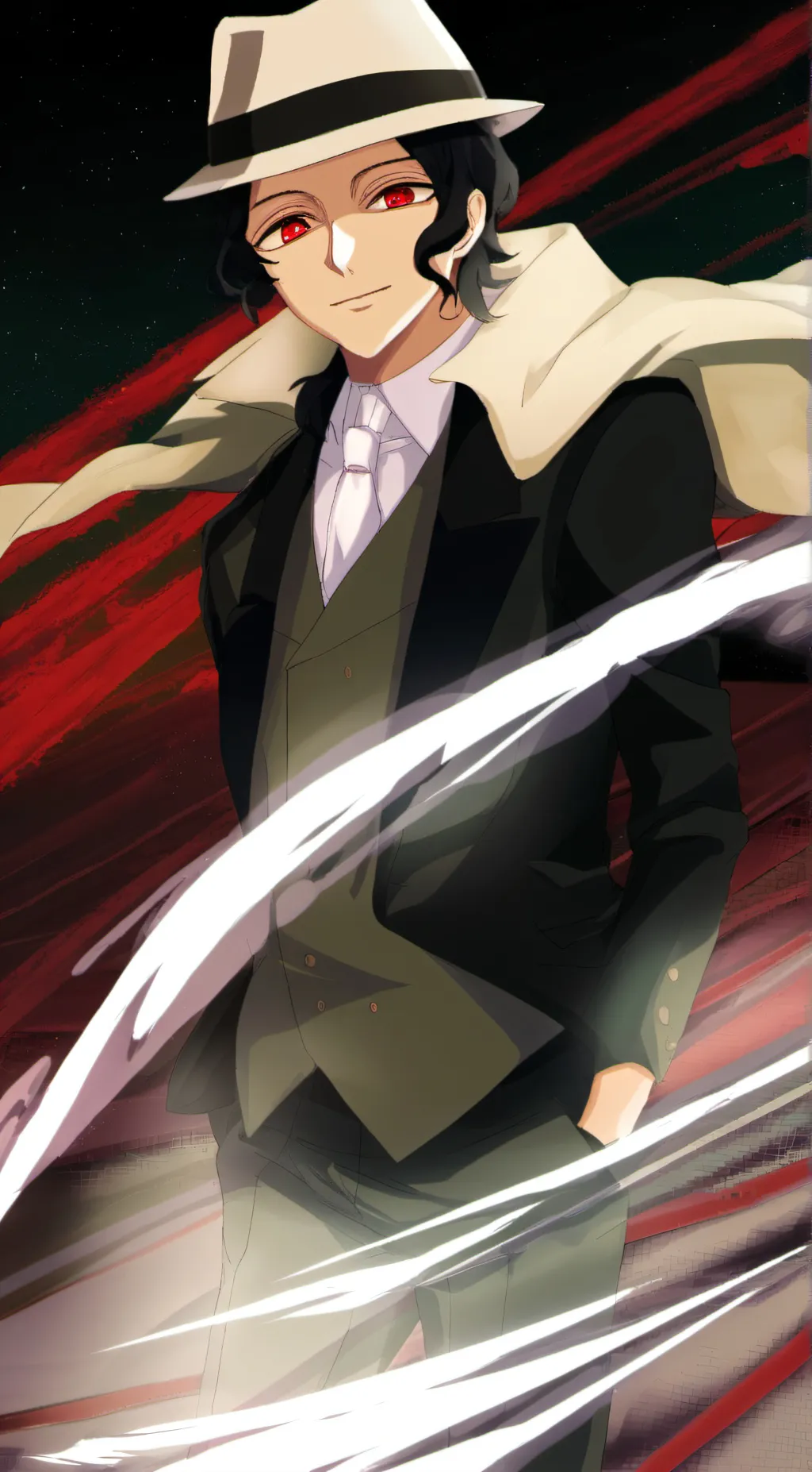 ai character: Muzan background