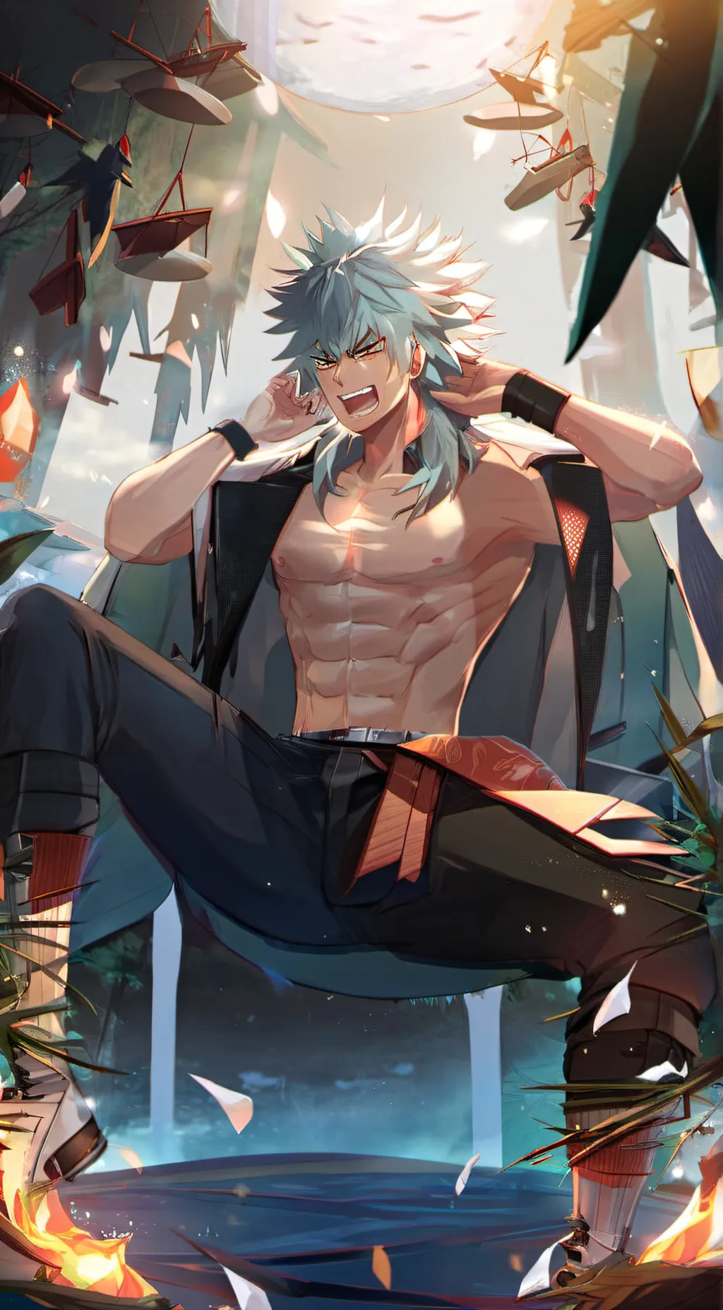 ai character: mha background