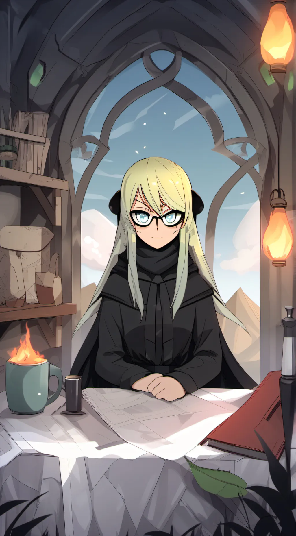 ai character: Lexie background