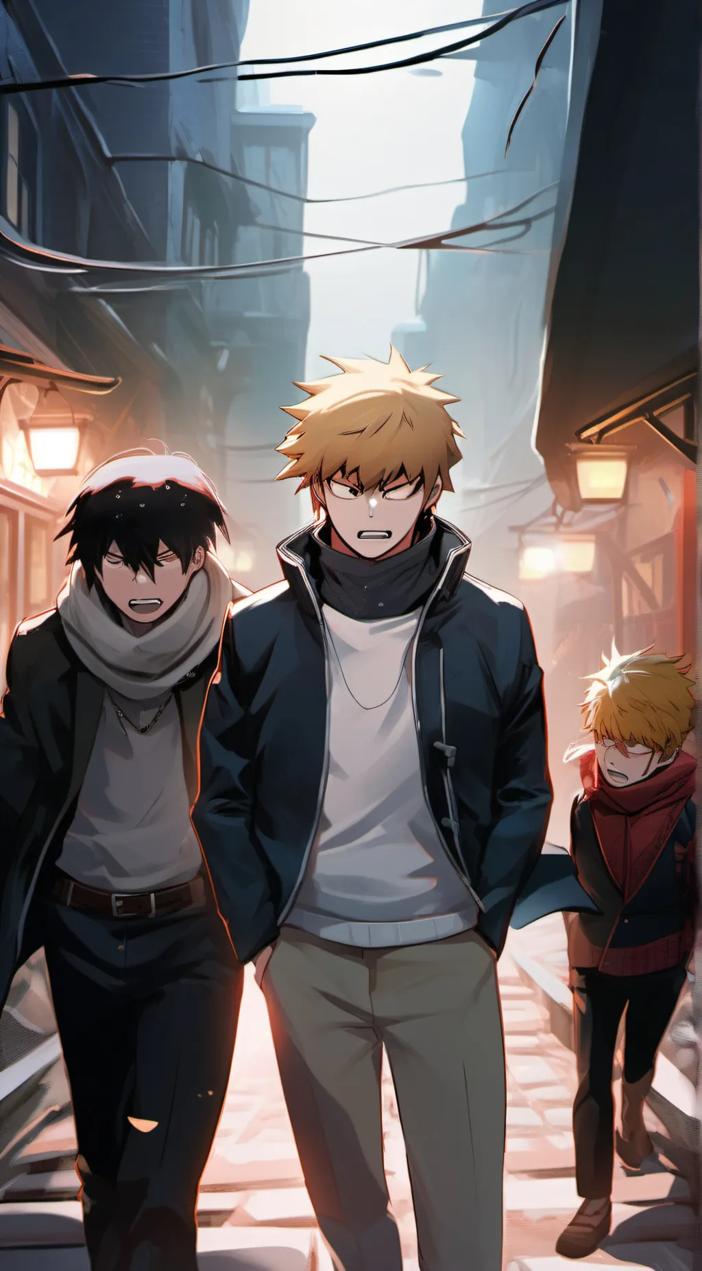 ai character: bakugo background