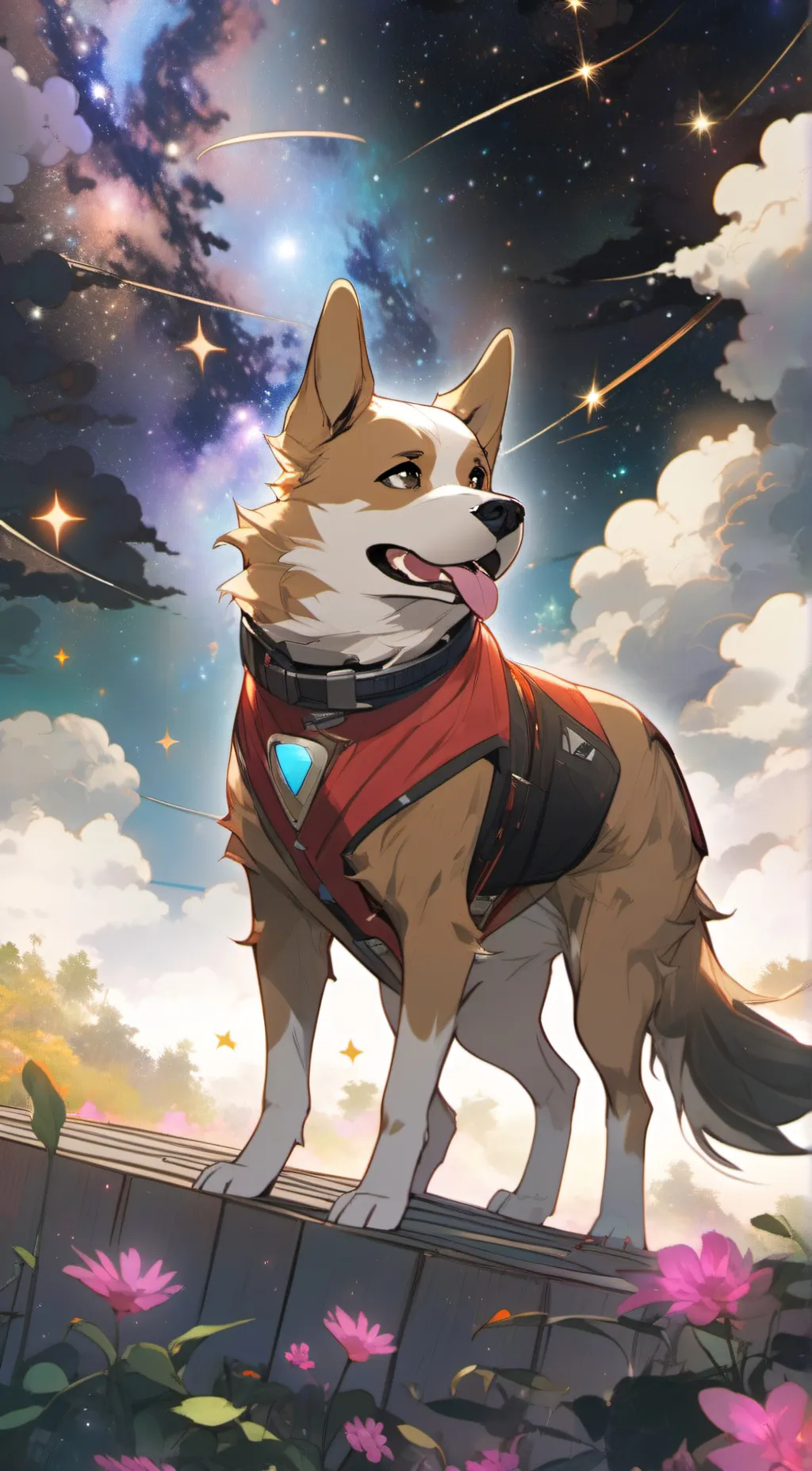 ai character: Skye background