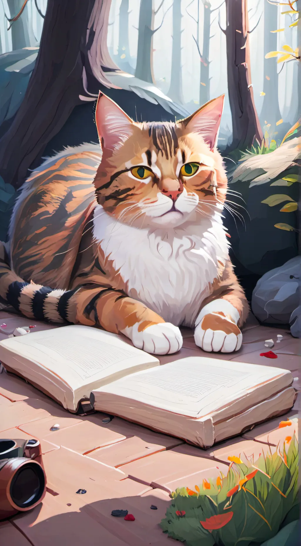 ai character: Stranded'Sea background