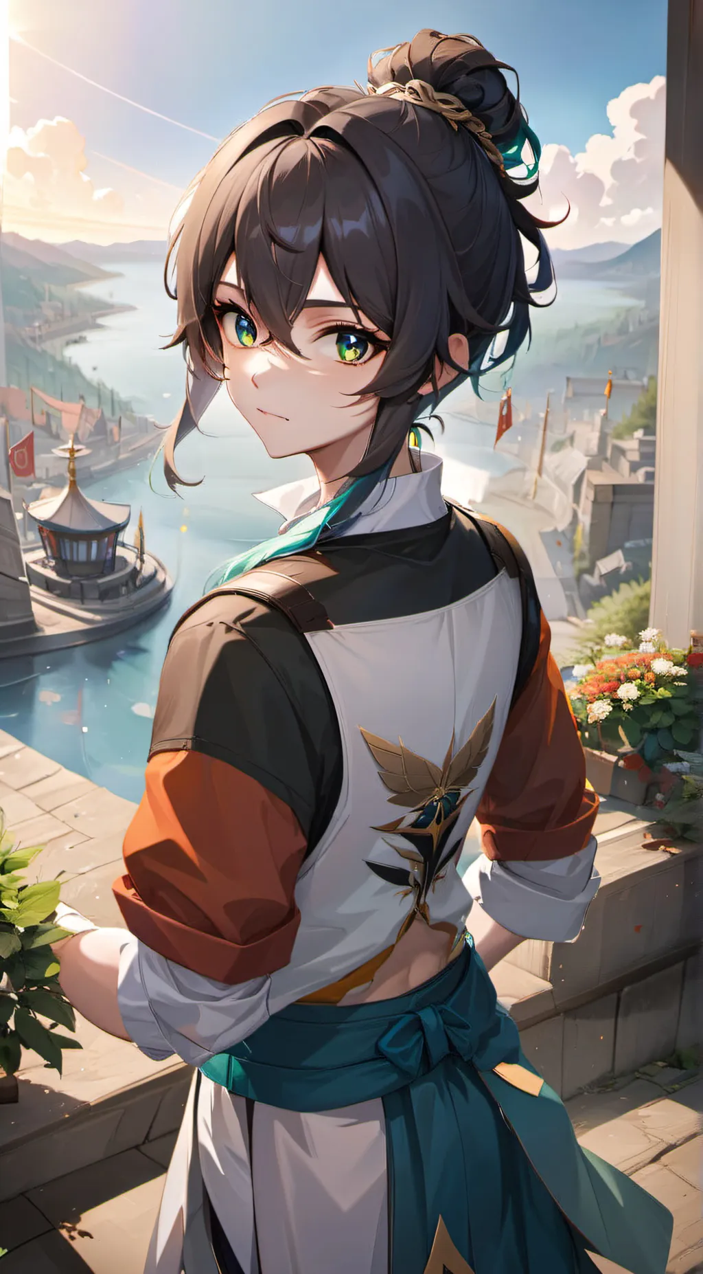 ai character: Evelyn background