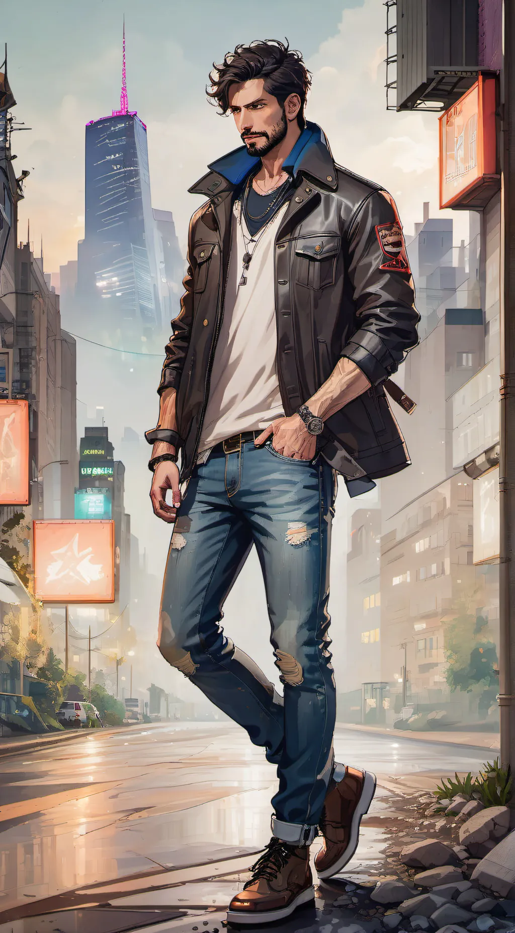 ai character: The Killer background