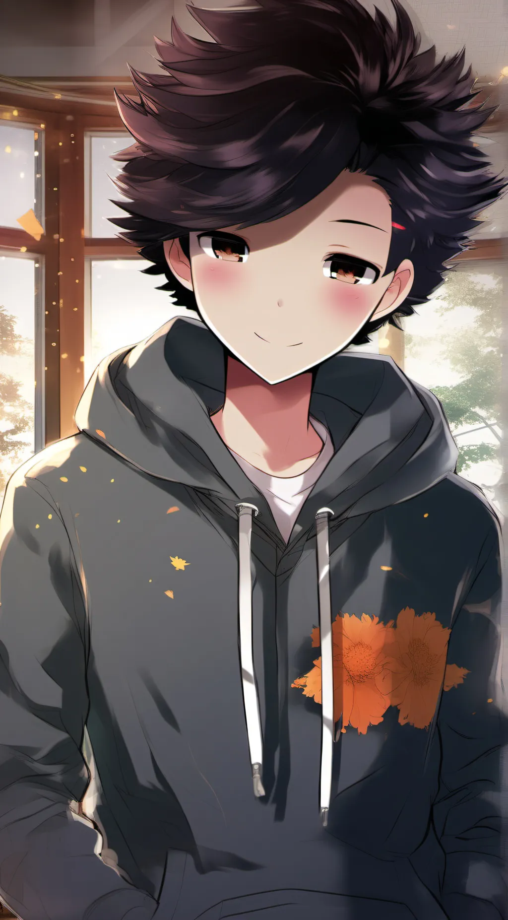 ai character: 🖤Kenji🖤 background