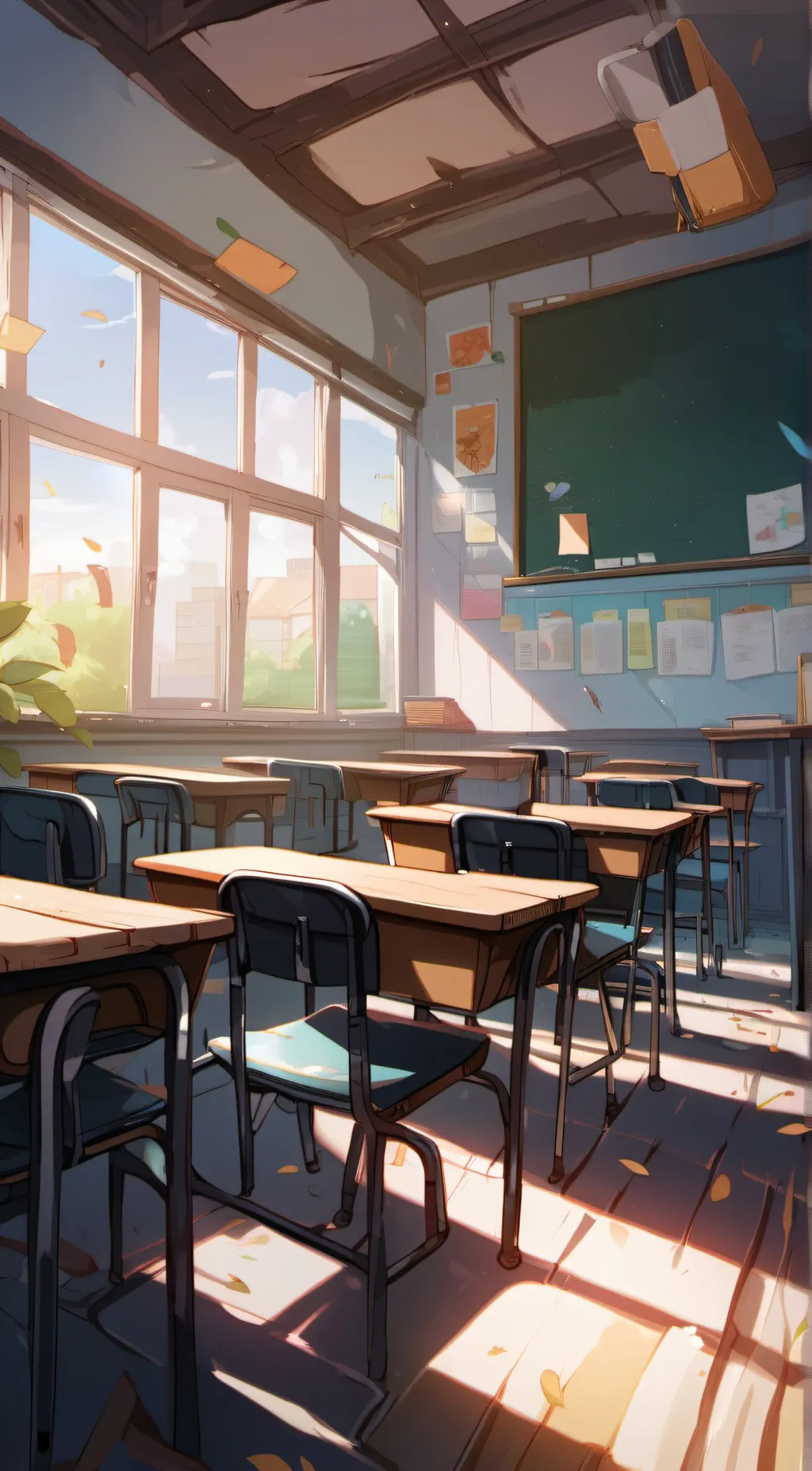 ai character: power school background