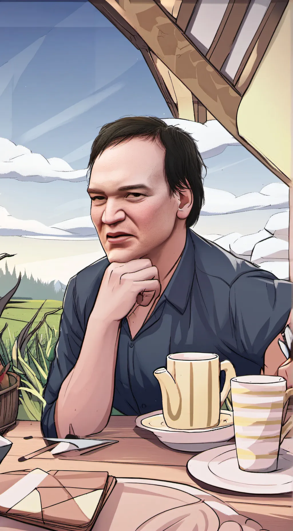 Talkie AI - Chat with Quentin Tarrantino