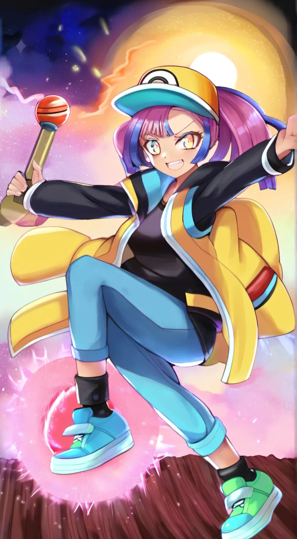 ai character: Iono background