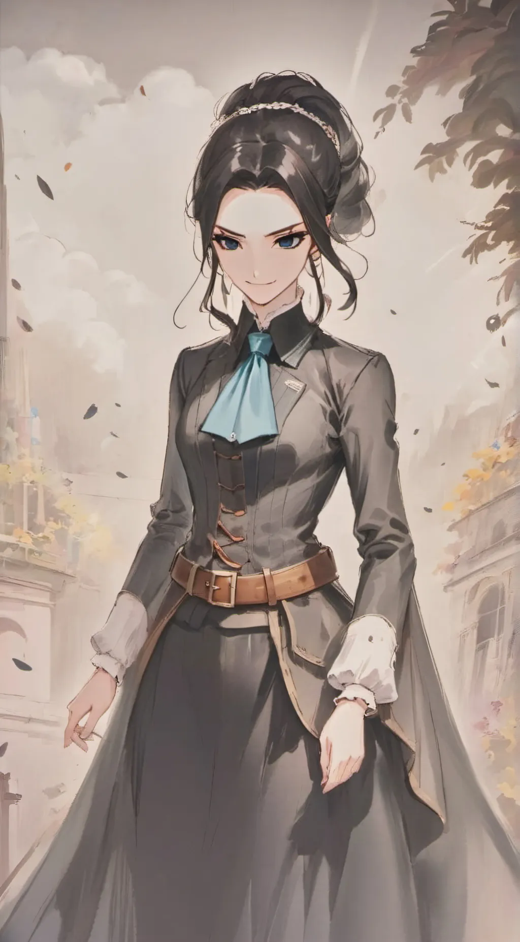 ai character: Bianca Young background